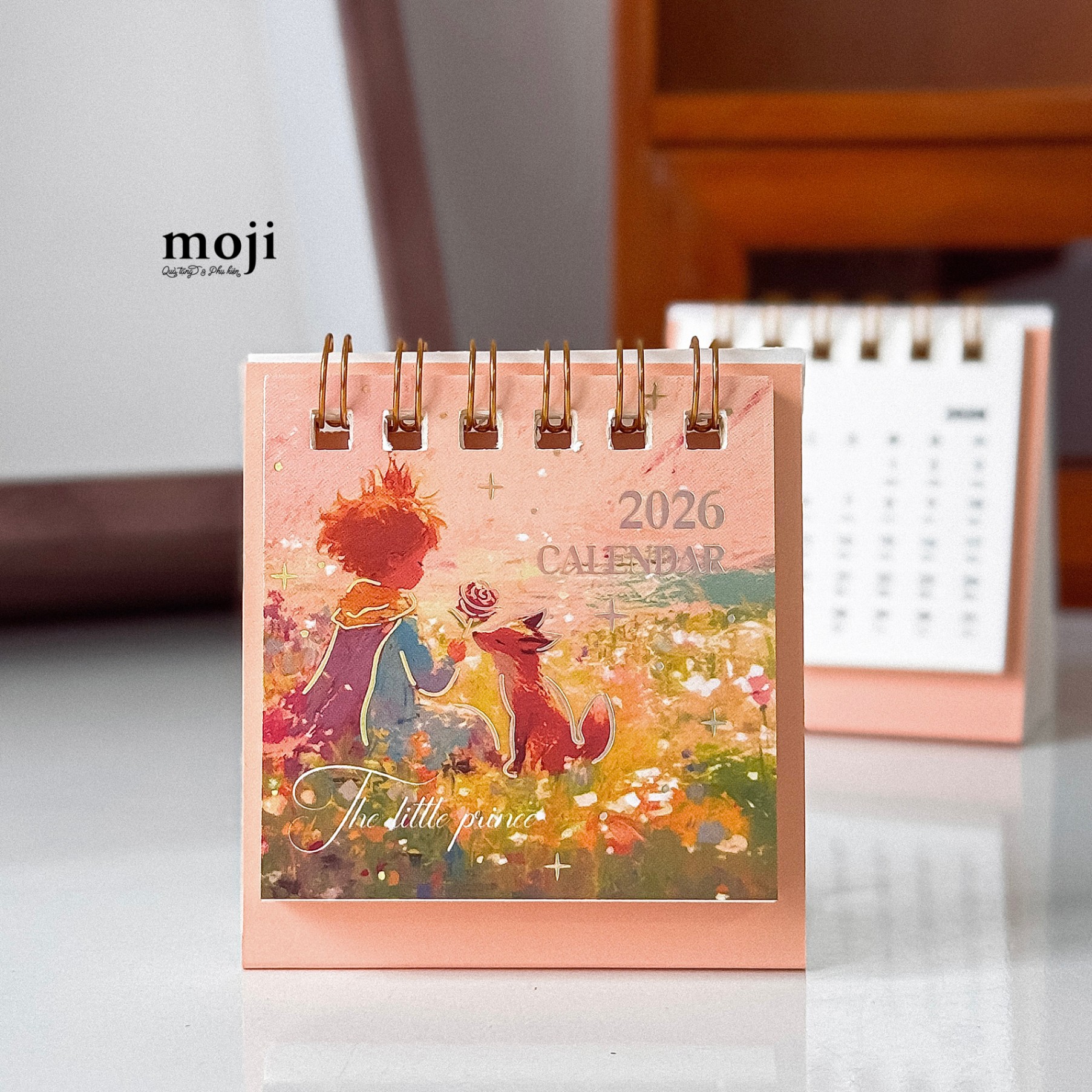 Lịch 2026 mini để bàn Hoàng tử bé the little prince 3x6x7