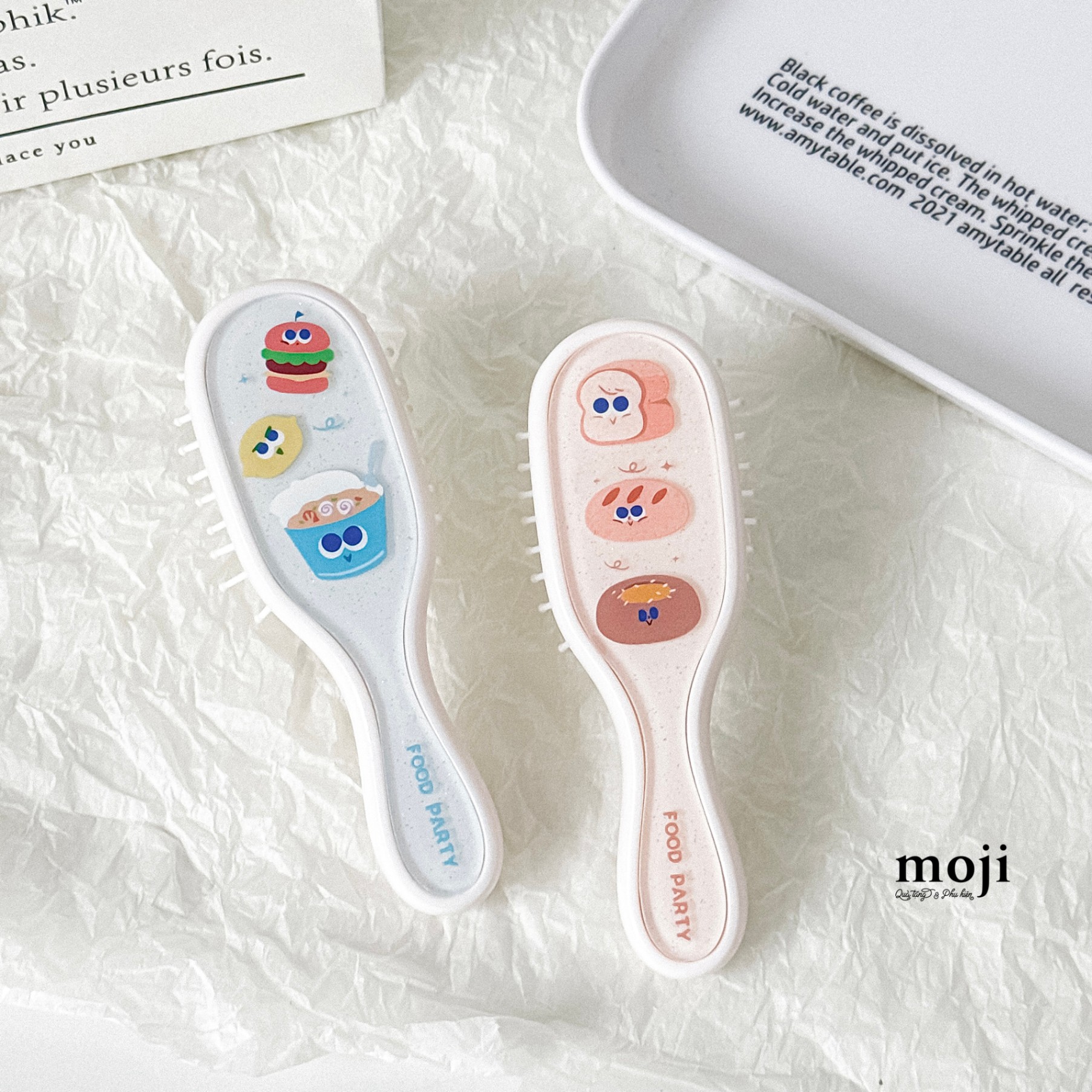 Lược đệm mát xa Food party