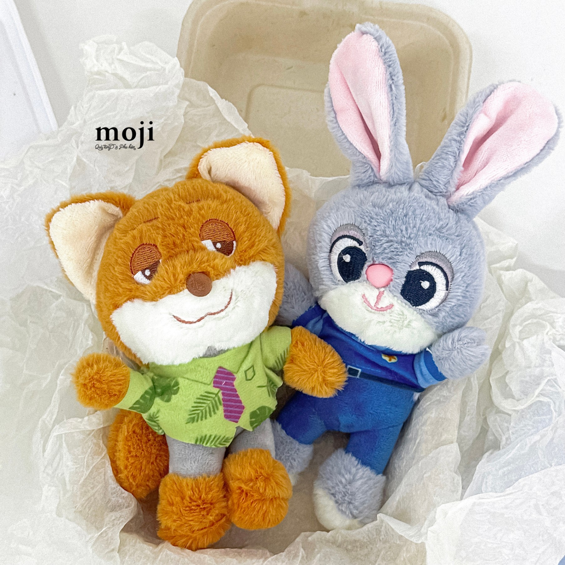B.05A Móc khóa Zootopia Judy Nick chân dài