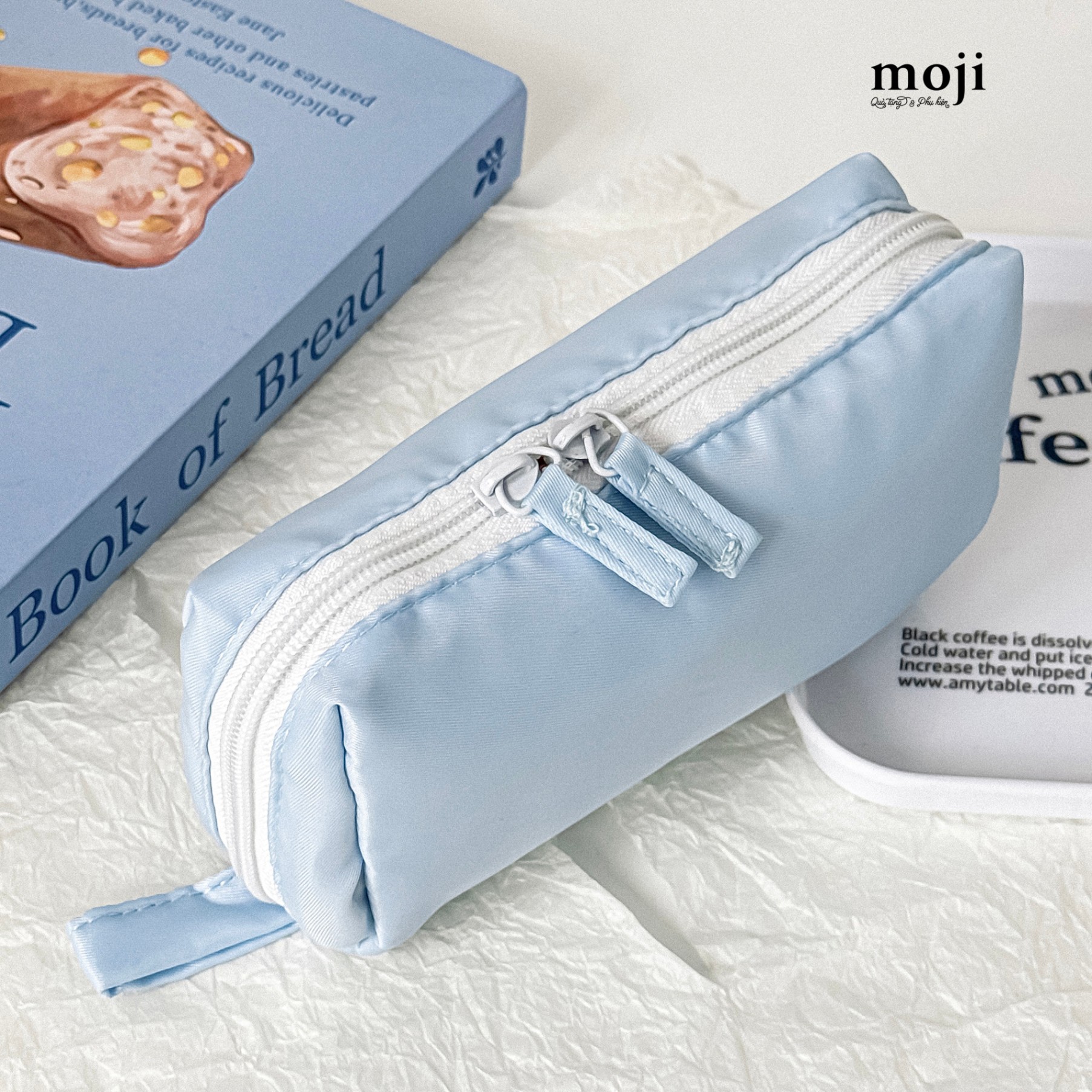 Hộp bút lớn Basic pastel color 5x10x18