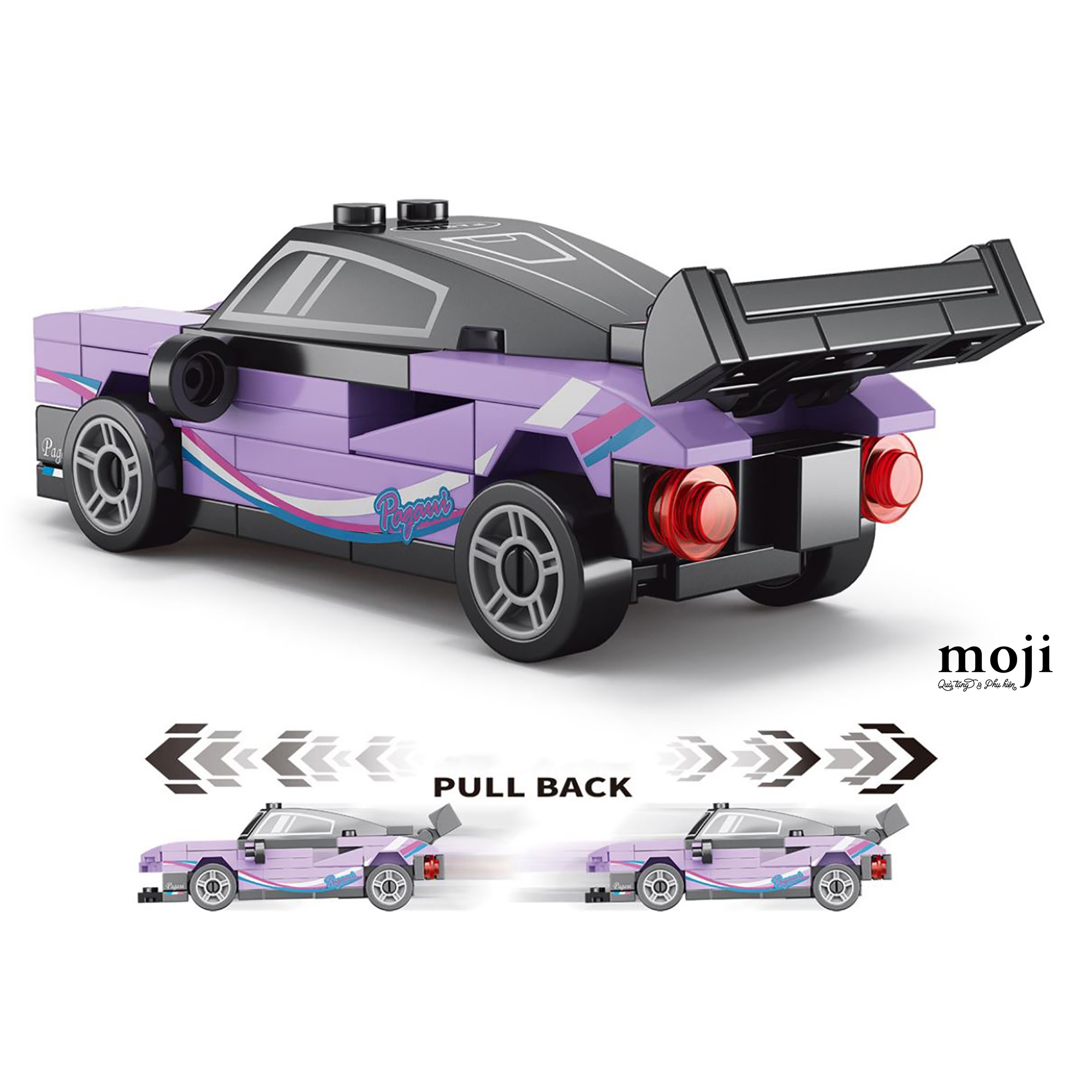 Đồ chơi xếp hình car Pagani 9140-7 3x5x10