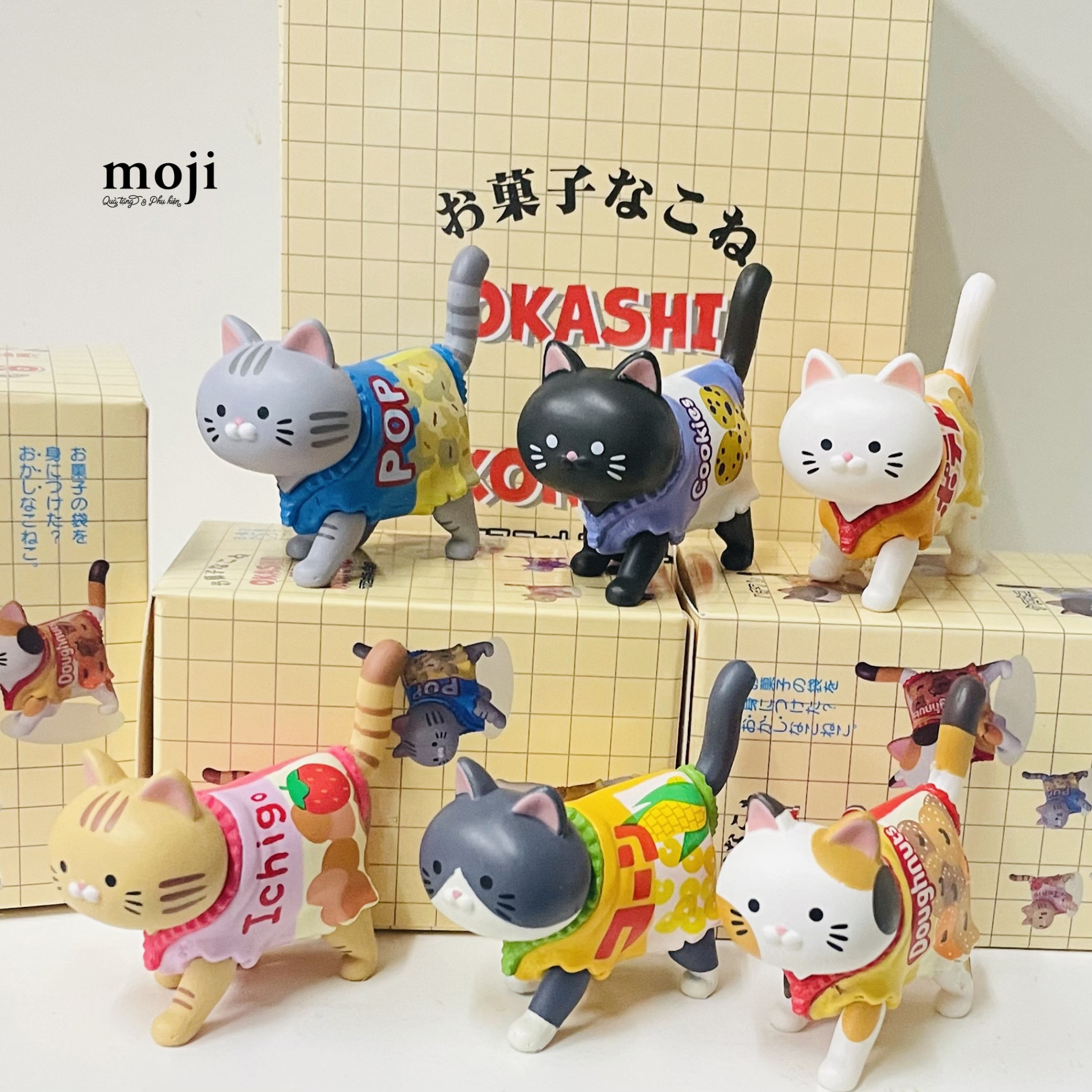 B.080 Blindbox tượng Snack Cat Series