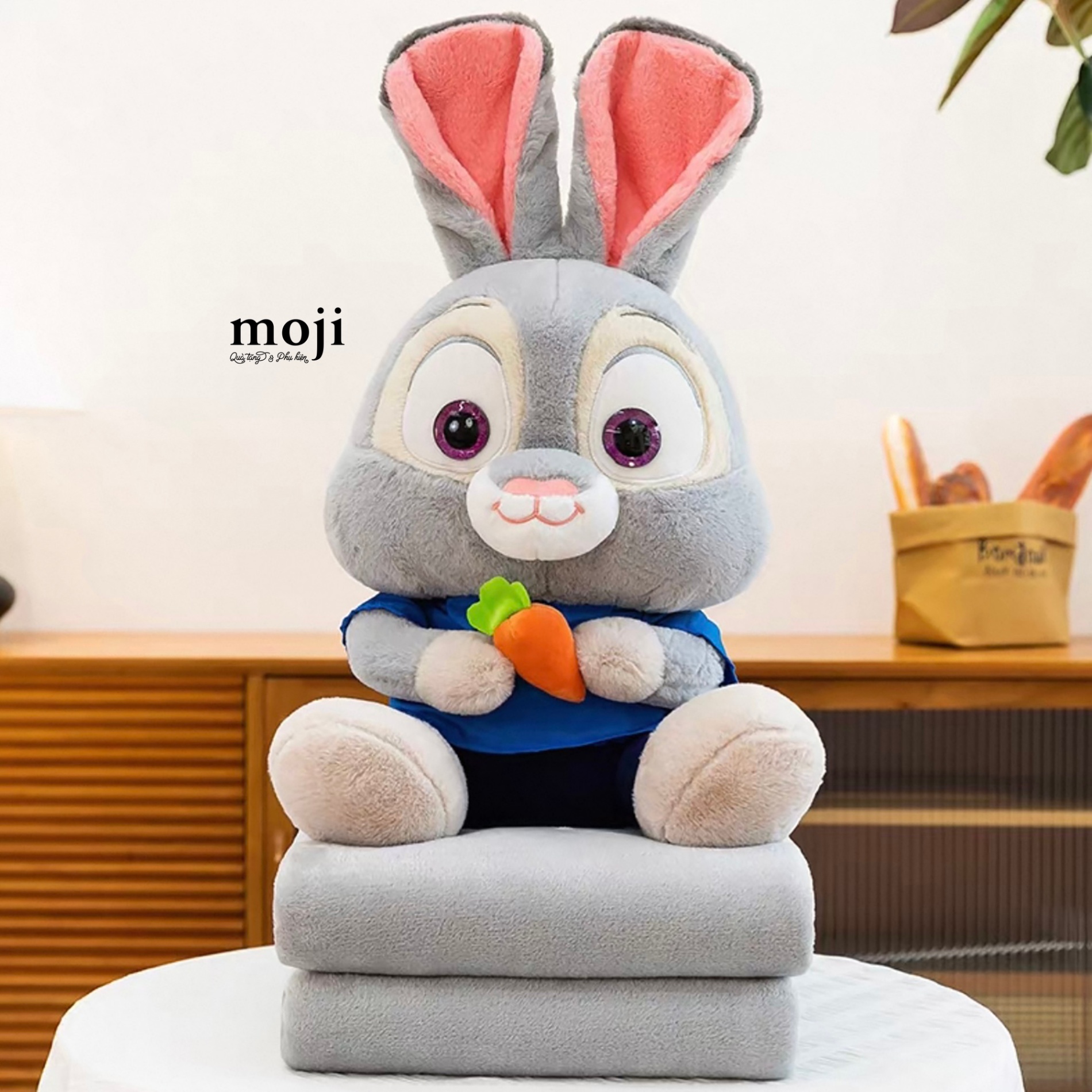 A.781 Bộ chăn gối 2in1 Zootopia Nick Judy 100x160