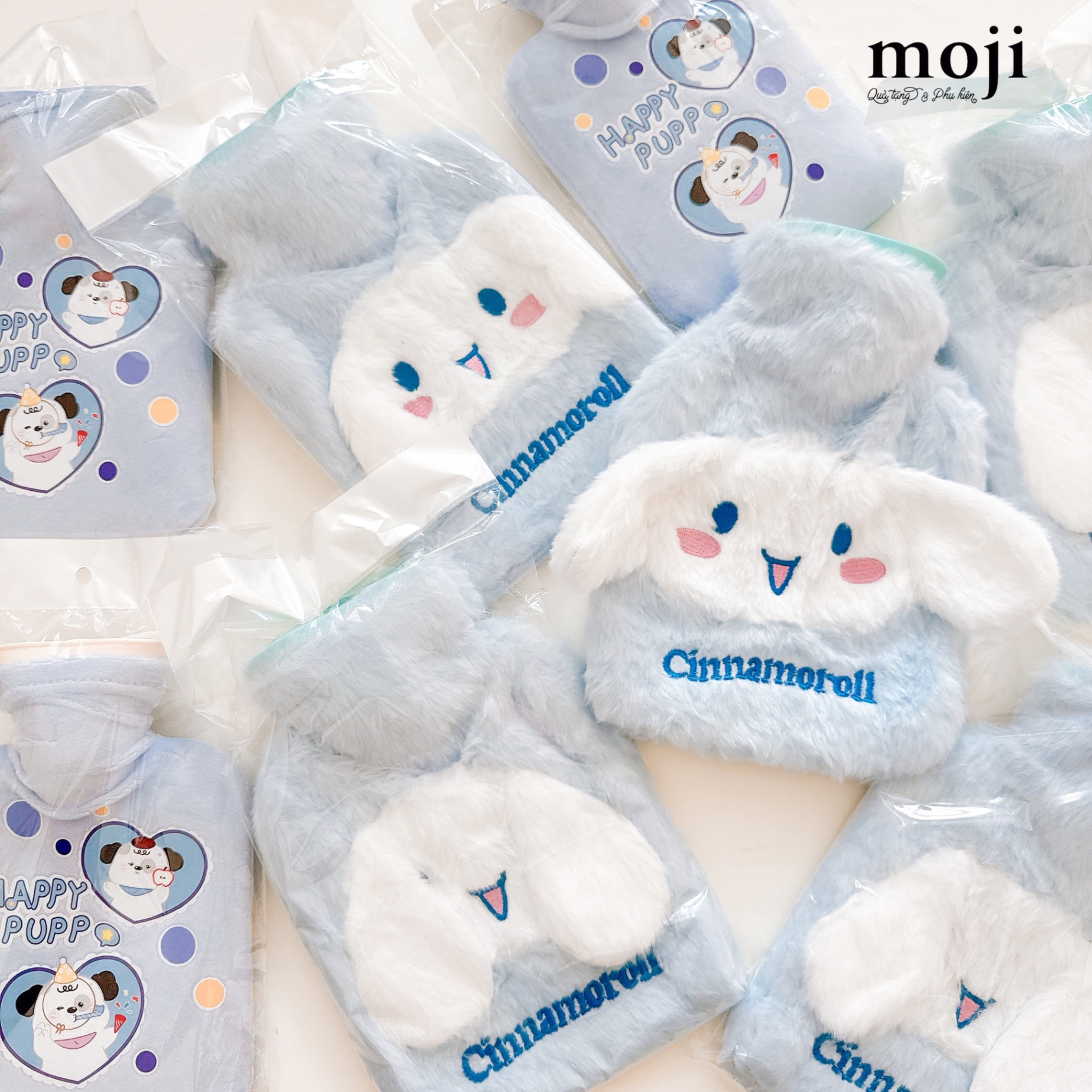 Túi chườm giữ nhiệt Sanrio family Cinnamoroll happy face 18x22