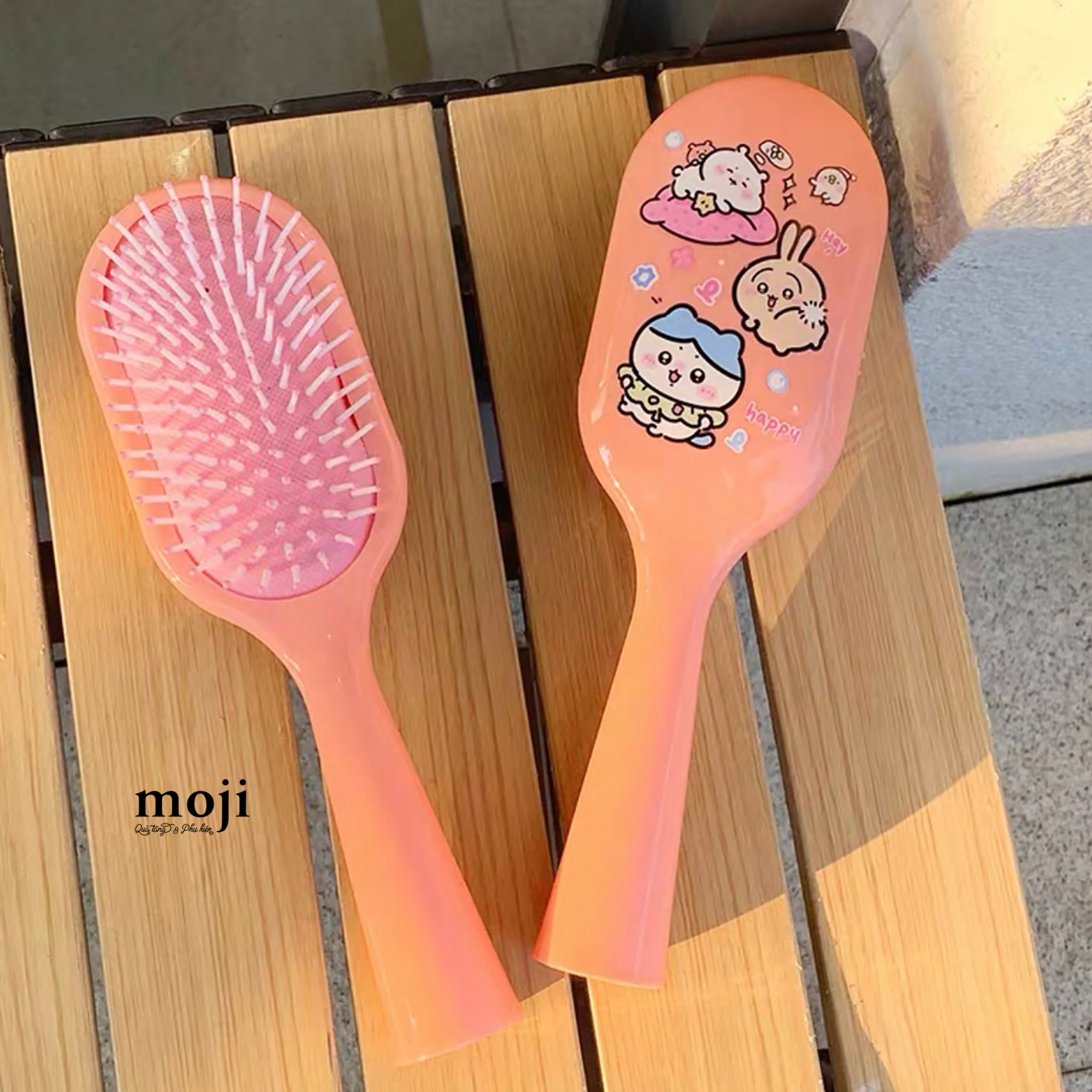 Lược đệm mát xa Chiikawa happy day