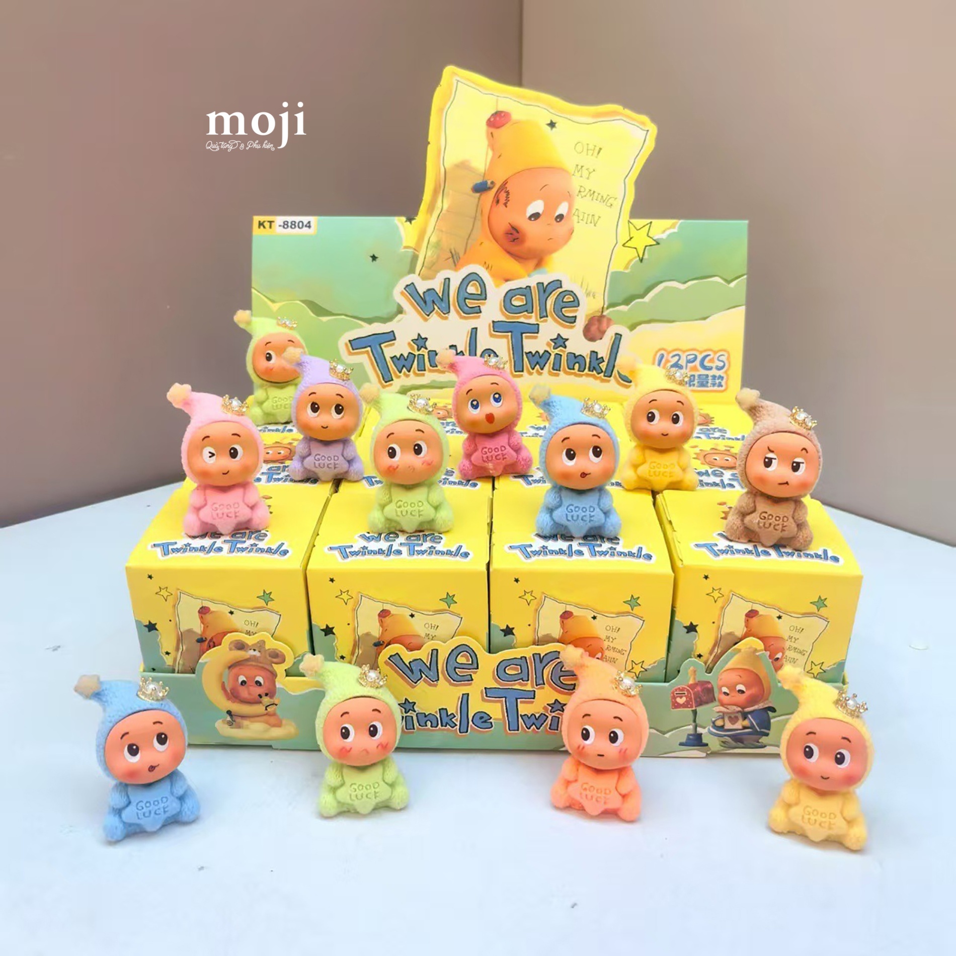 B.081 Blindbox mini unoff Twinkle Twinkle ôm ngôi sao good luck