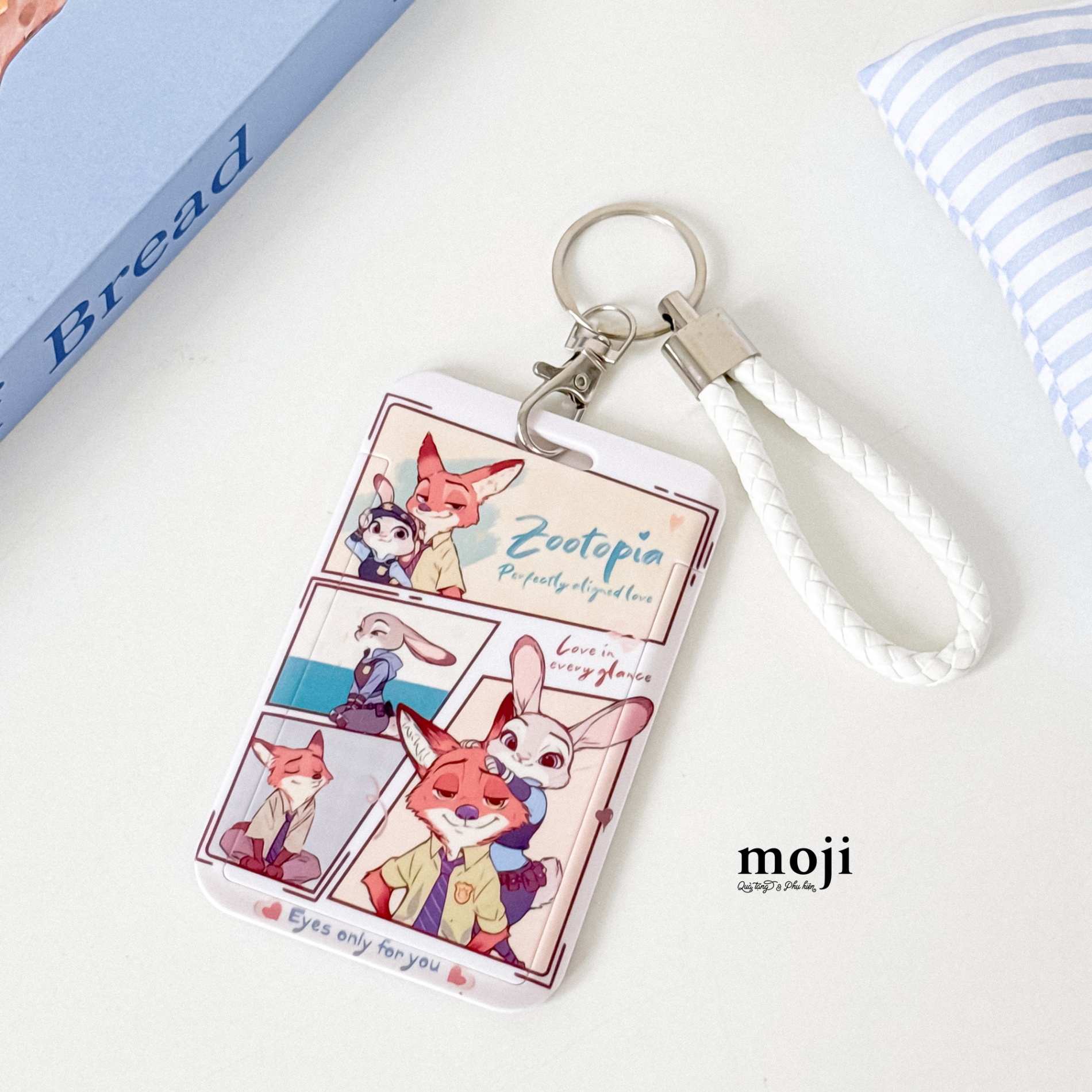 Đeo thẻ dọc Zootopia Nick Judy eyes only for you 7x11