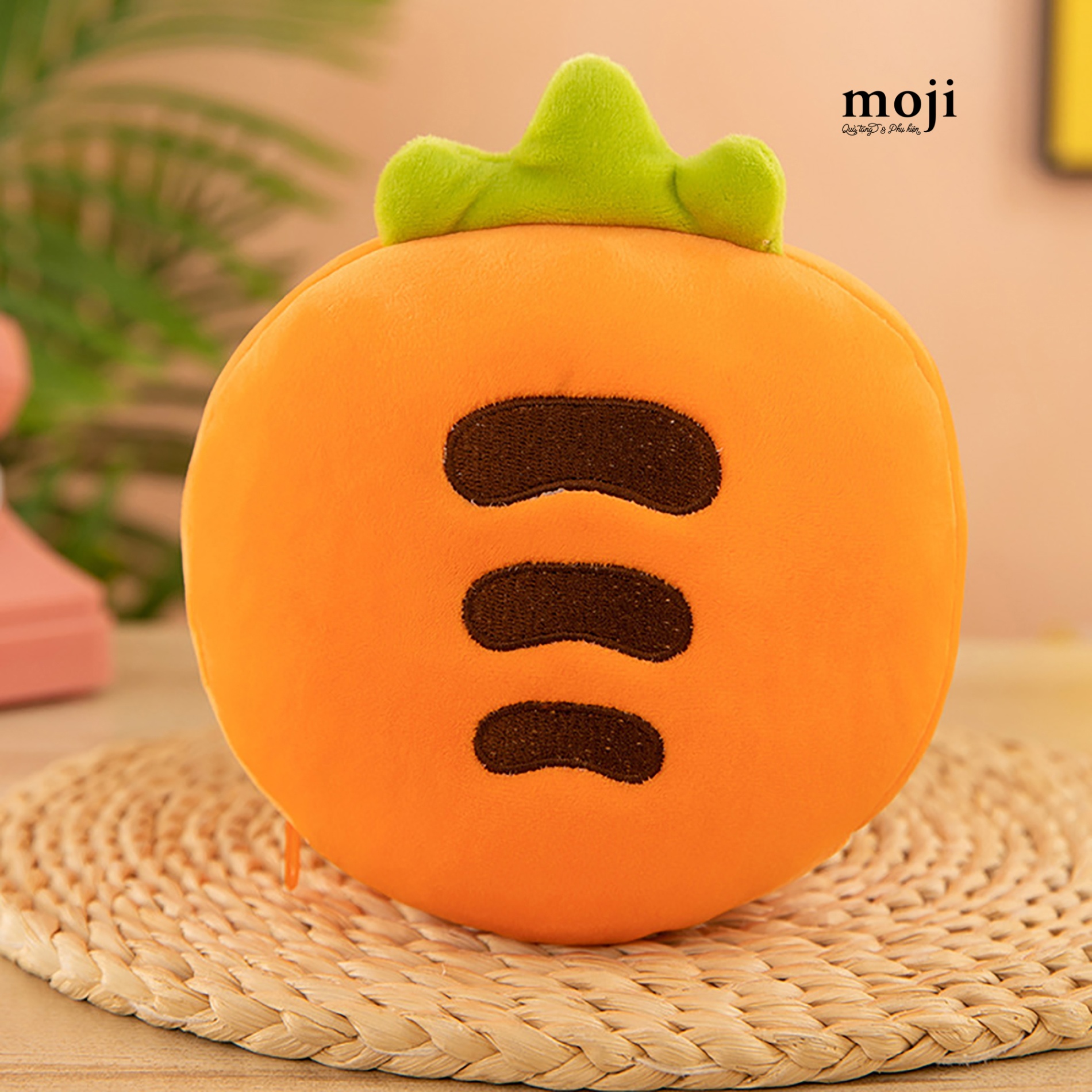 A.716 Gối kê cổ kèm bịt mắt gấp gọn Carrot basic