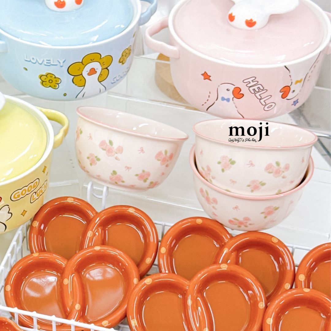 A.300 Chén bát hoa nơ nhỏ 6x11