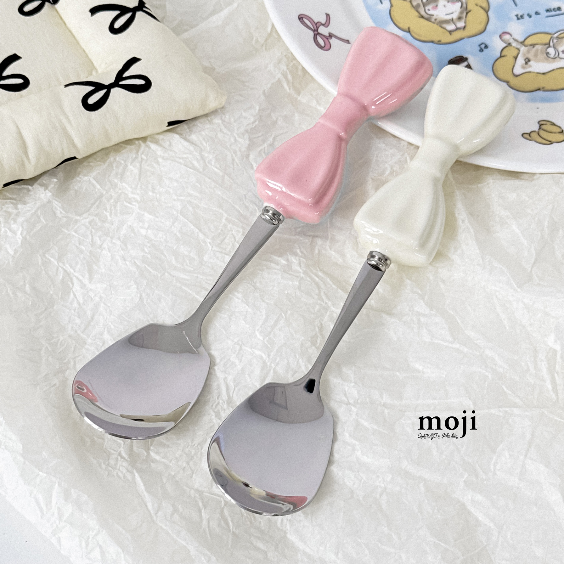 A.251 Thìa muỗng bow nơ basic