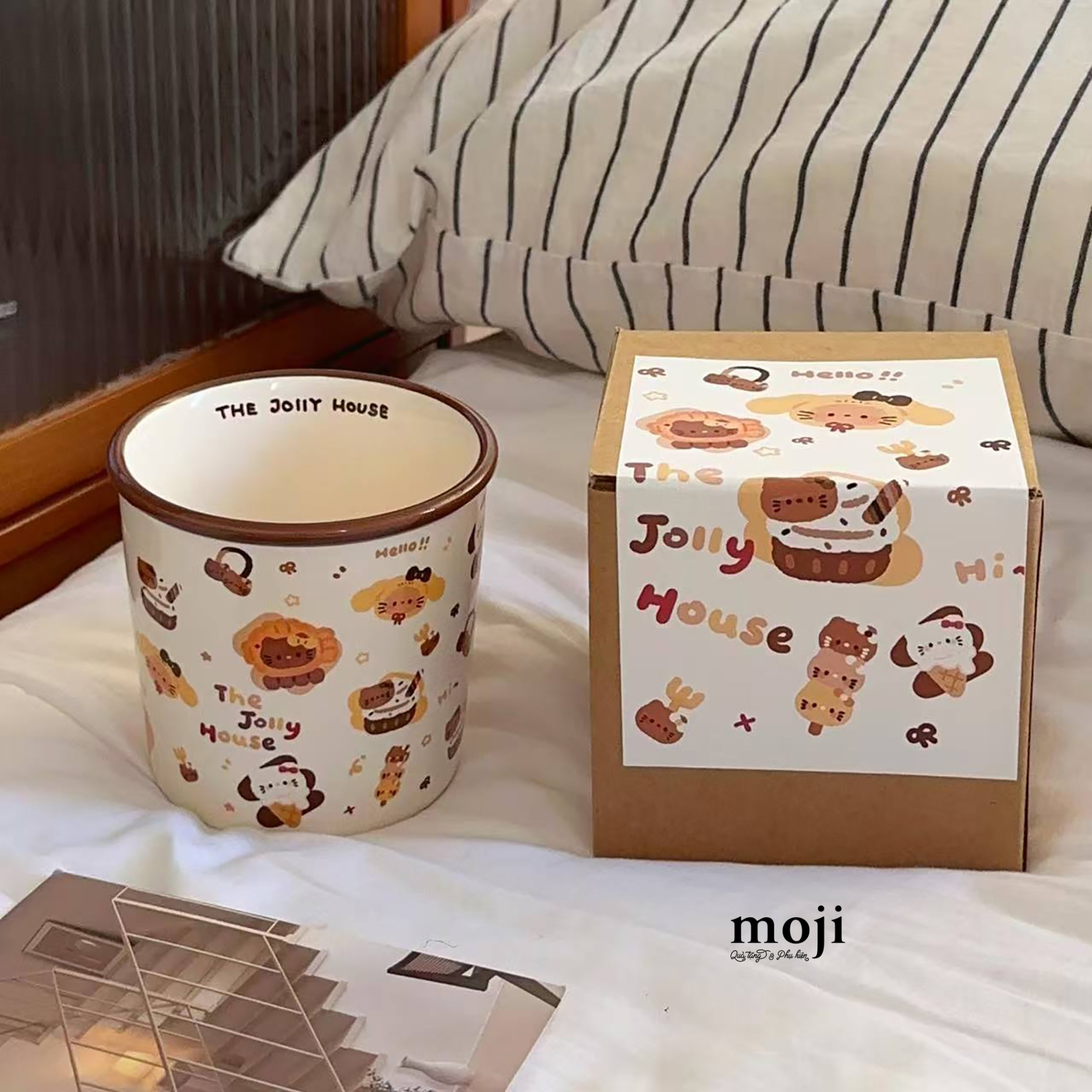 A.10 Ly cốc cat the jolly house 300ml