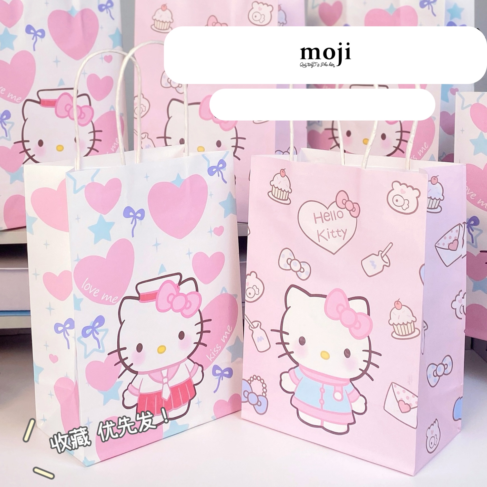 B.040 Túi quà HLK heart cake 8x15x21