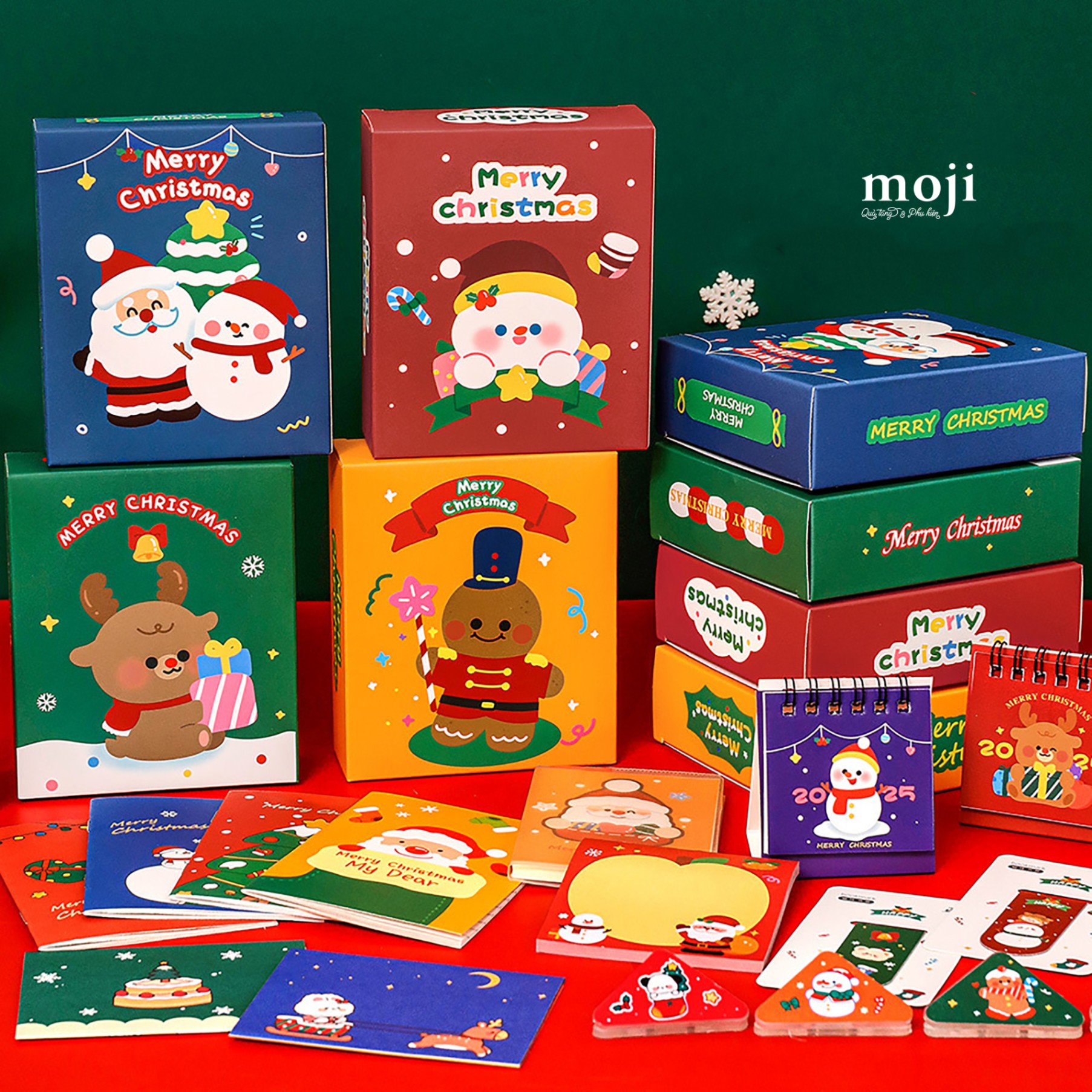 Dụng cụ học tập Xmas Blindbox hộp Merry Christmas