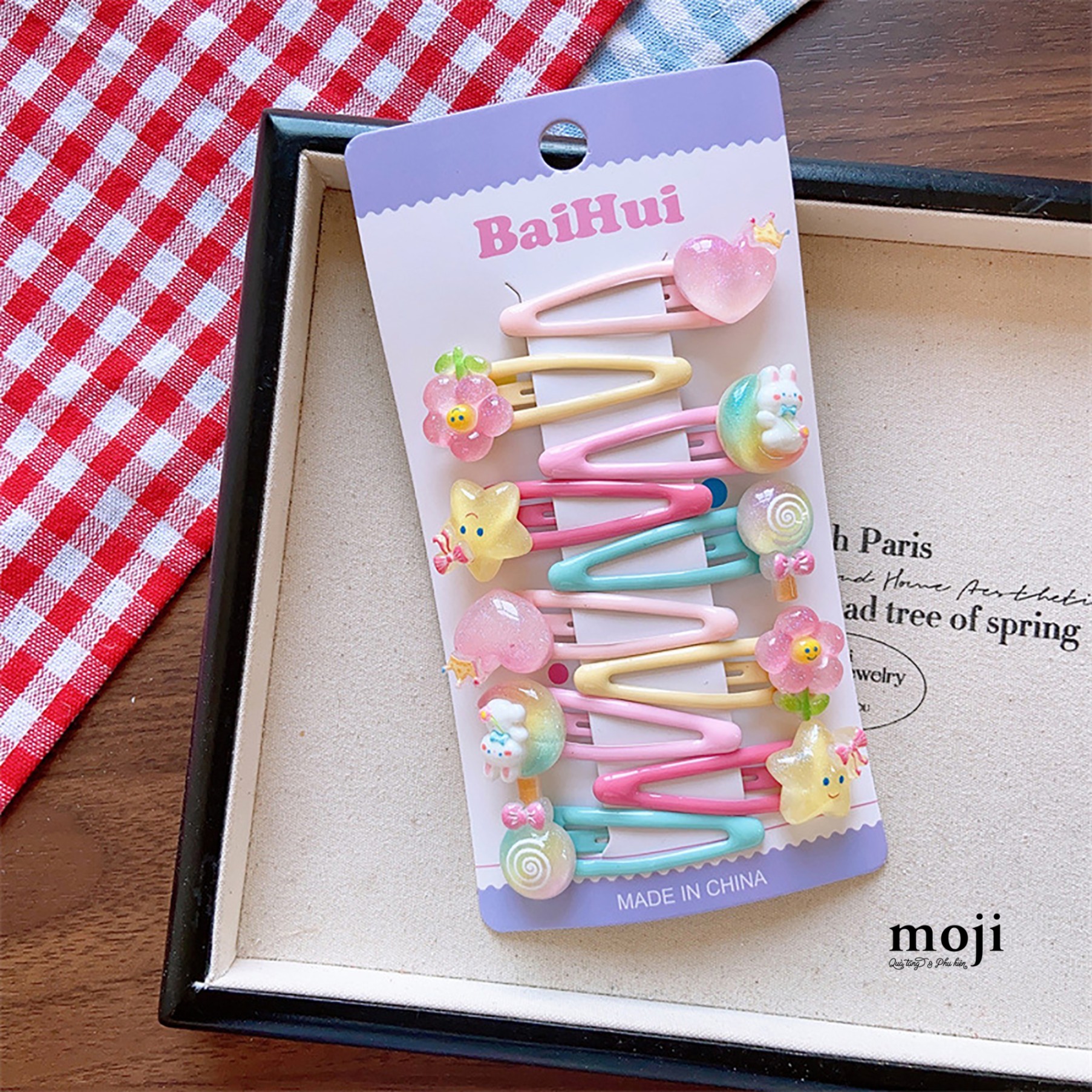 B.070 Kẹp tóc S10 ANM FLO PLN-26010909