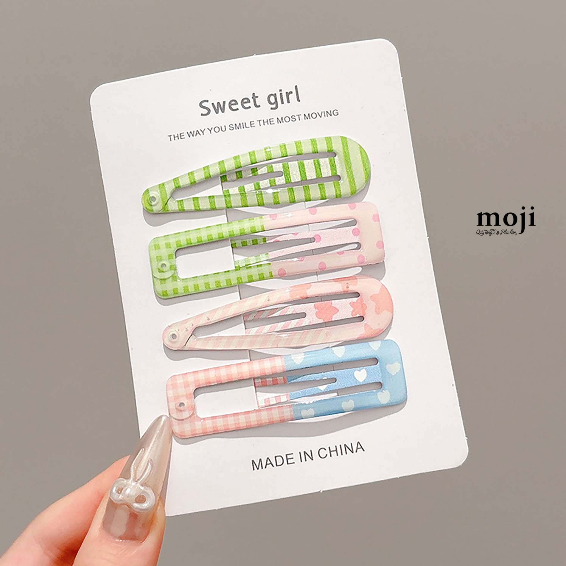 B.070 Kẹp tóc S4 LOV HTT-26010937