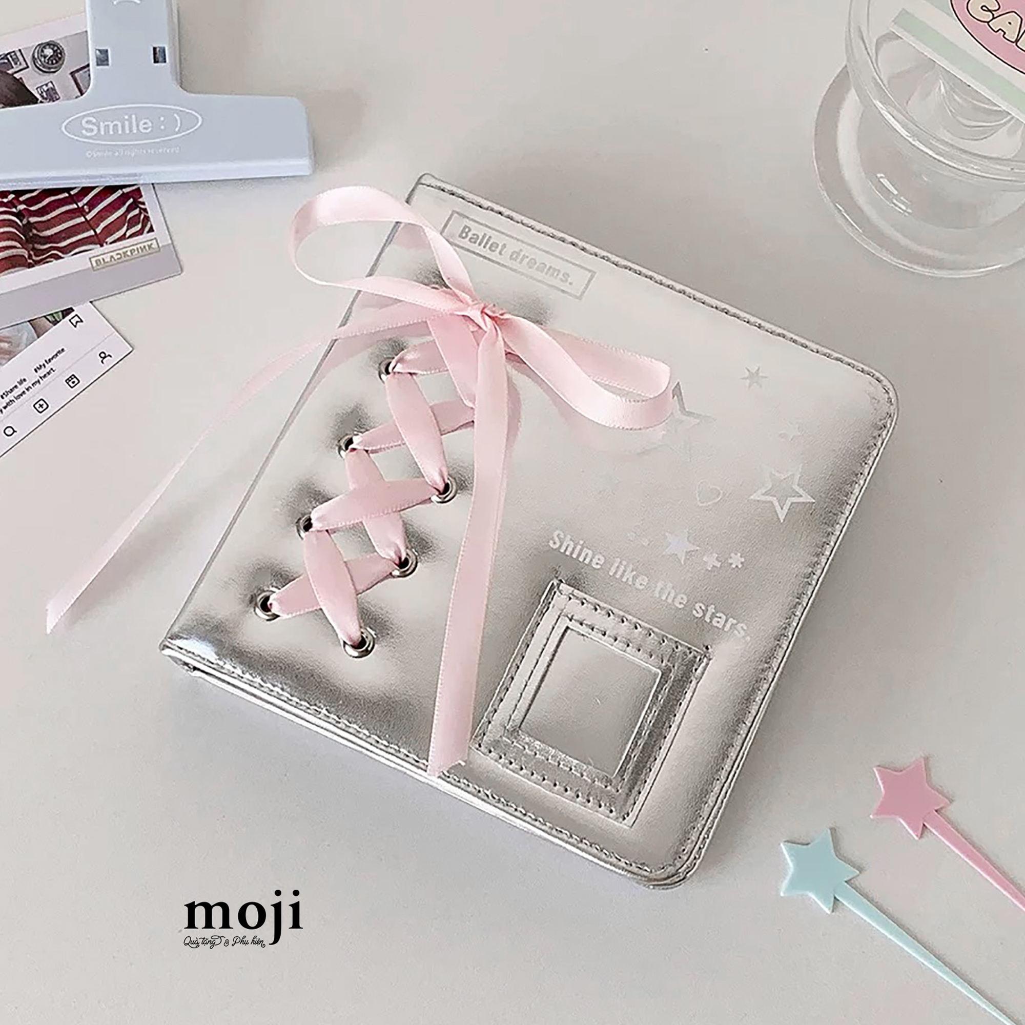 Album ảnh đựng card Shine like the stars ballet dreams 3x15x15