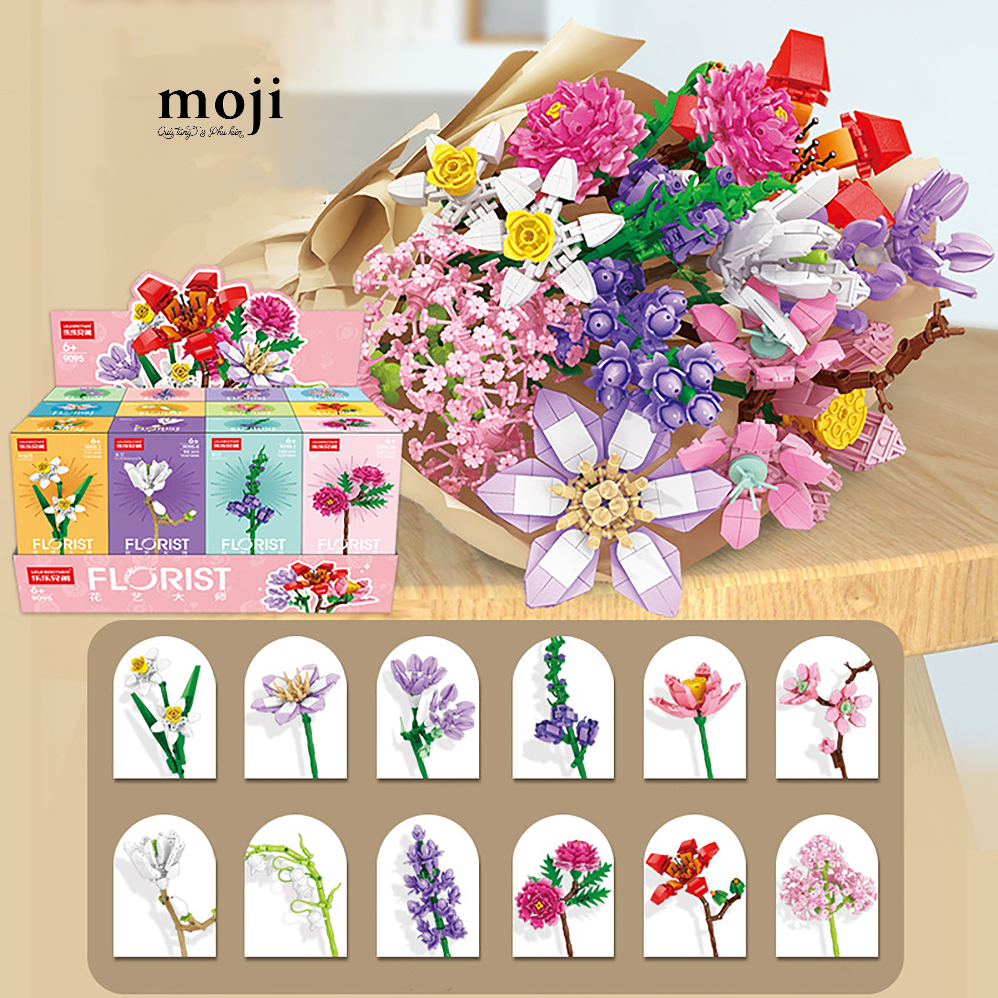 B.130 Đồ chơi xếp hình FLO 6415-26090093