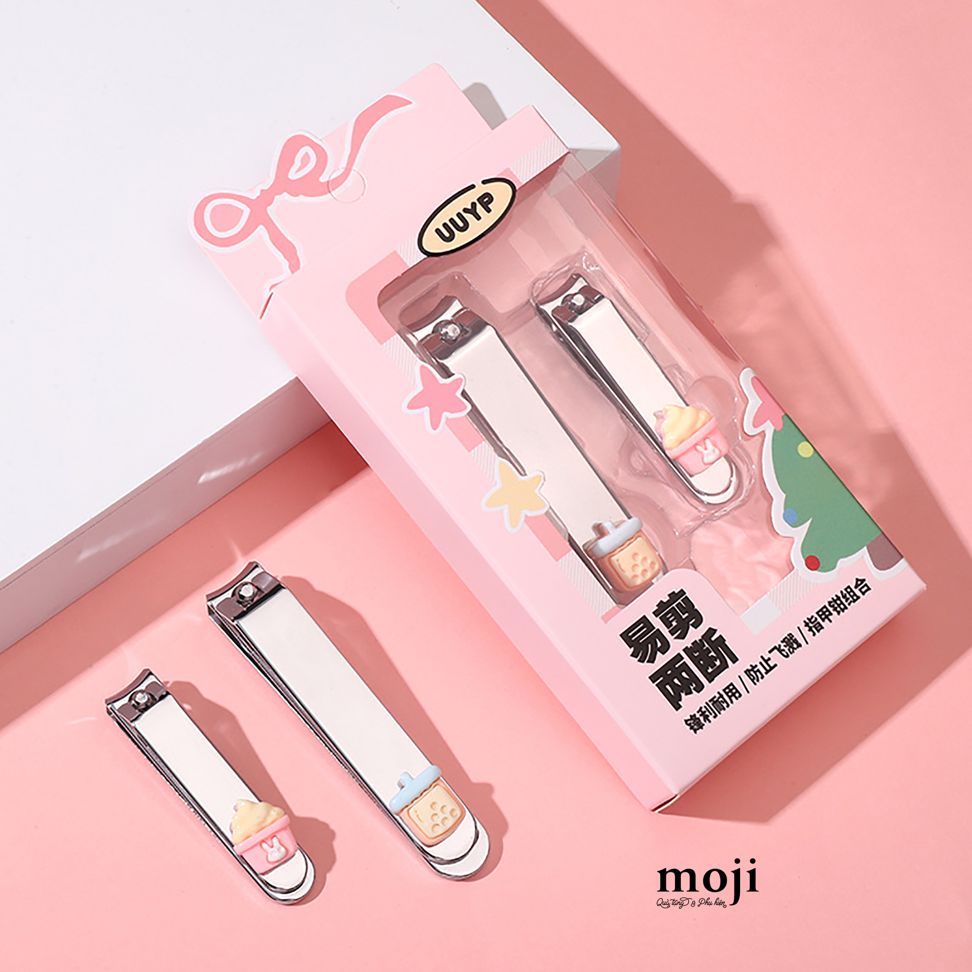 Bấm móng tay MJ Rabbit ice cream milk tea set2