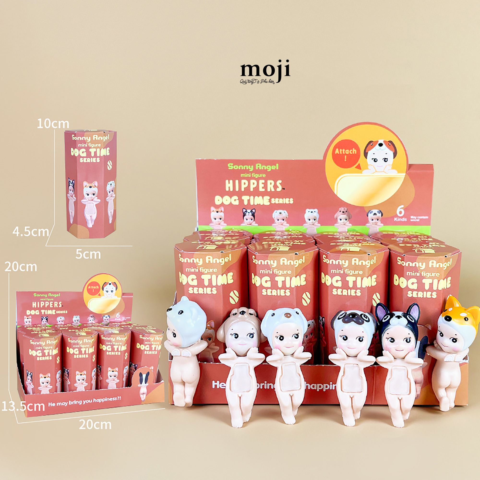 Blindbox Hippers unoff Sonny Angel dog time series