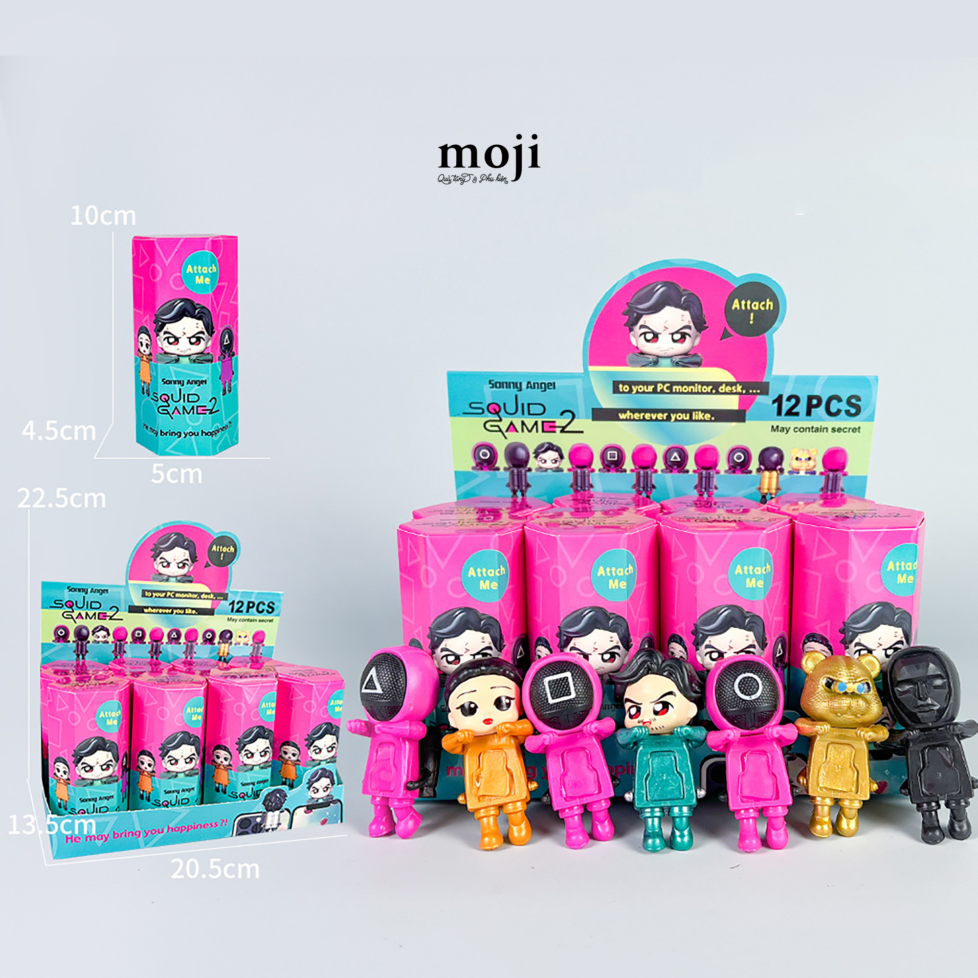 Blindbox Hippers unoff Trò chơi con mực version 2