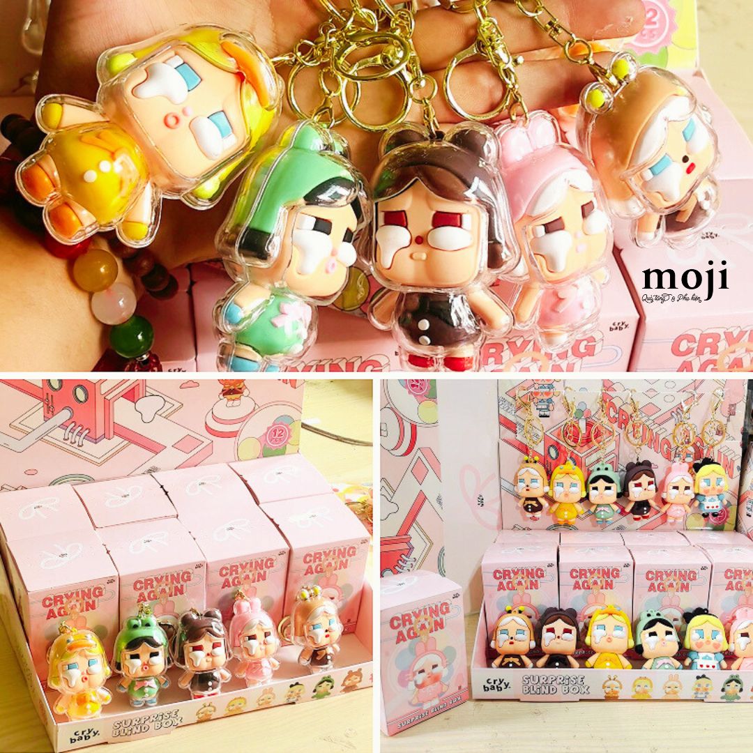 Blindbox móc khóa unoff Crybaby crying again
