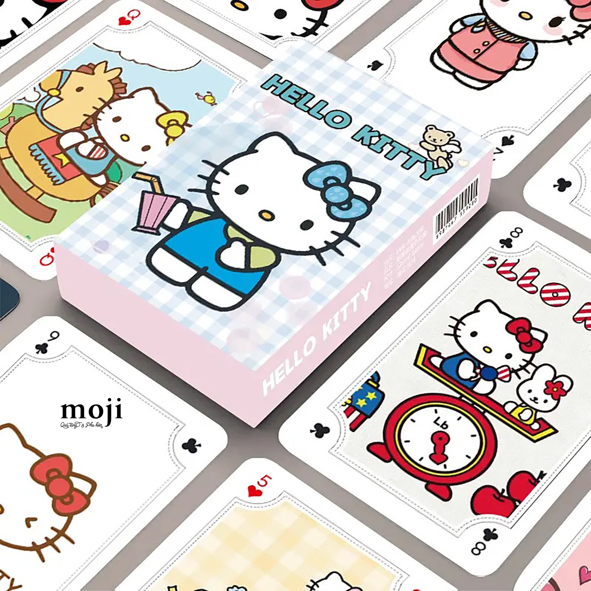 Bộ bài tú lơ khơ Sanrio family Hello Kitty activities