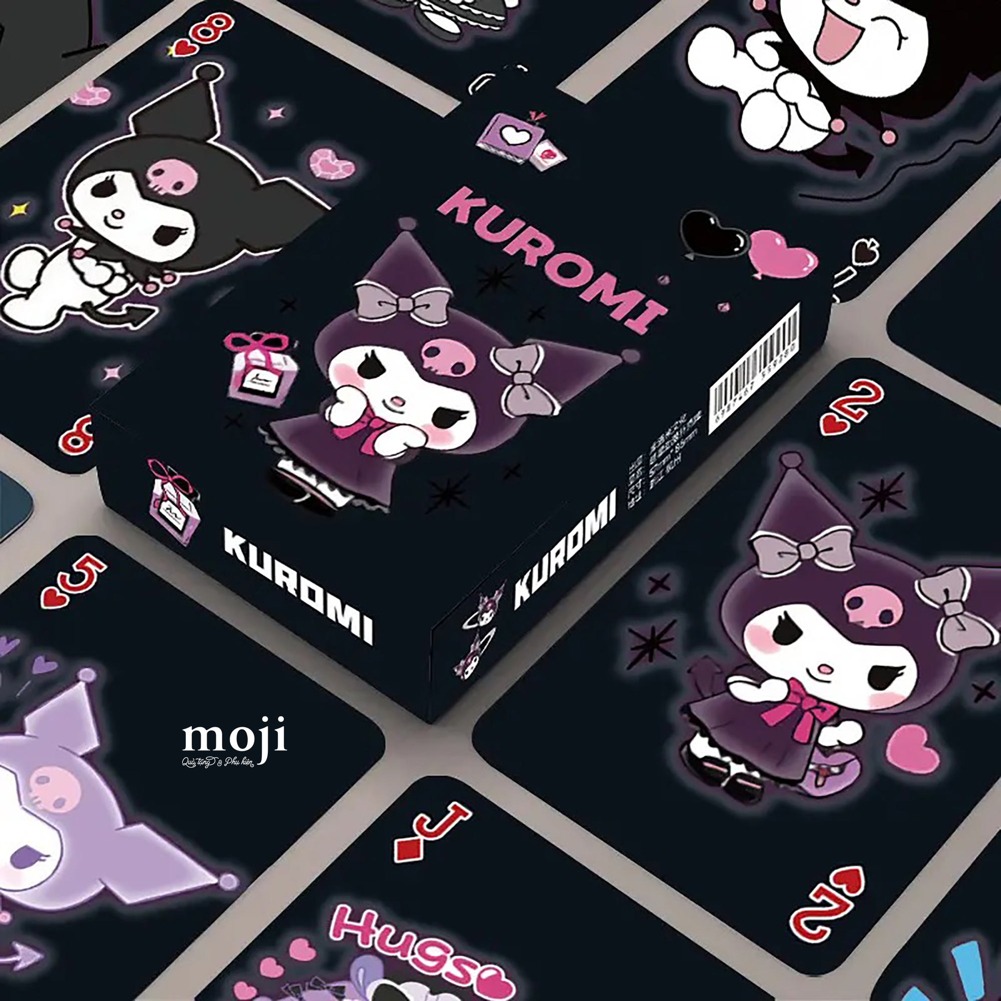Bộ bài tú lơ khơ Sanrio family Kuromi dark mood