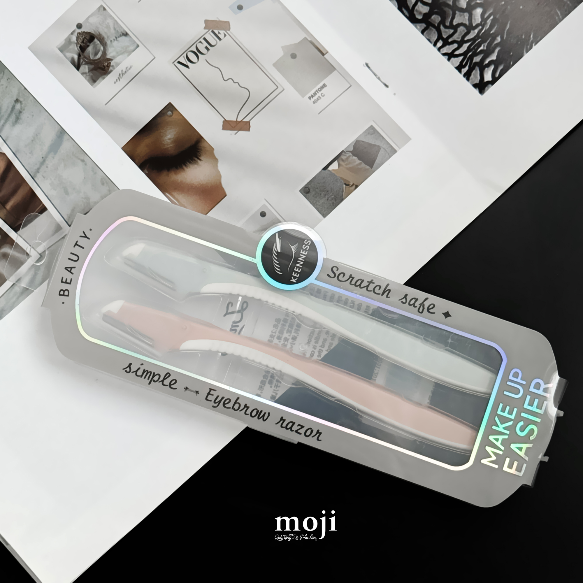 Cạo chân mày trang điểm Basic simple set2
