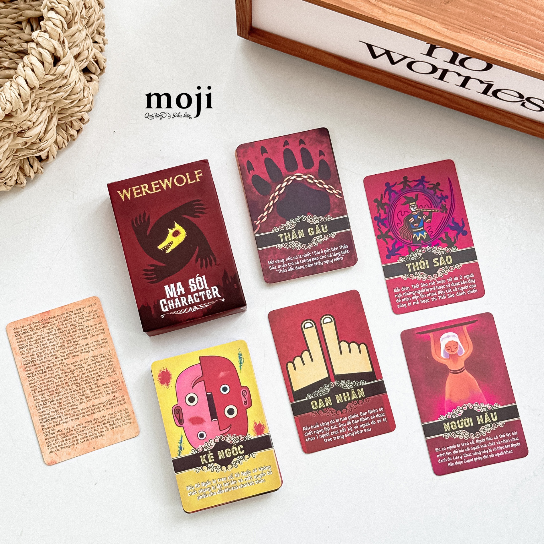 okvip365 boardgame Ma sói character 55-26040627