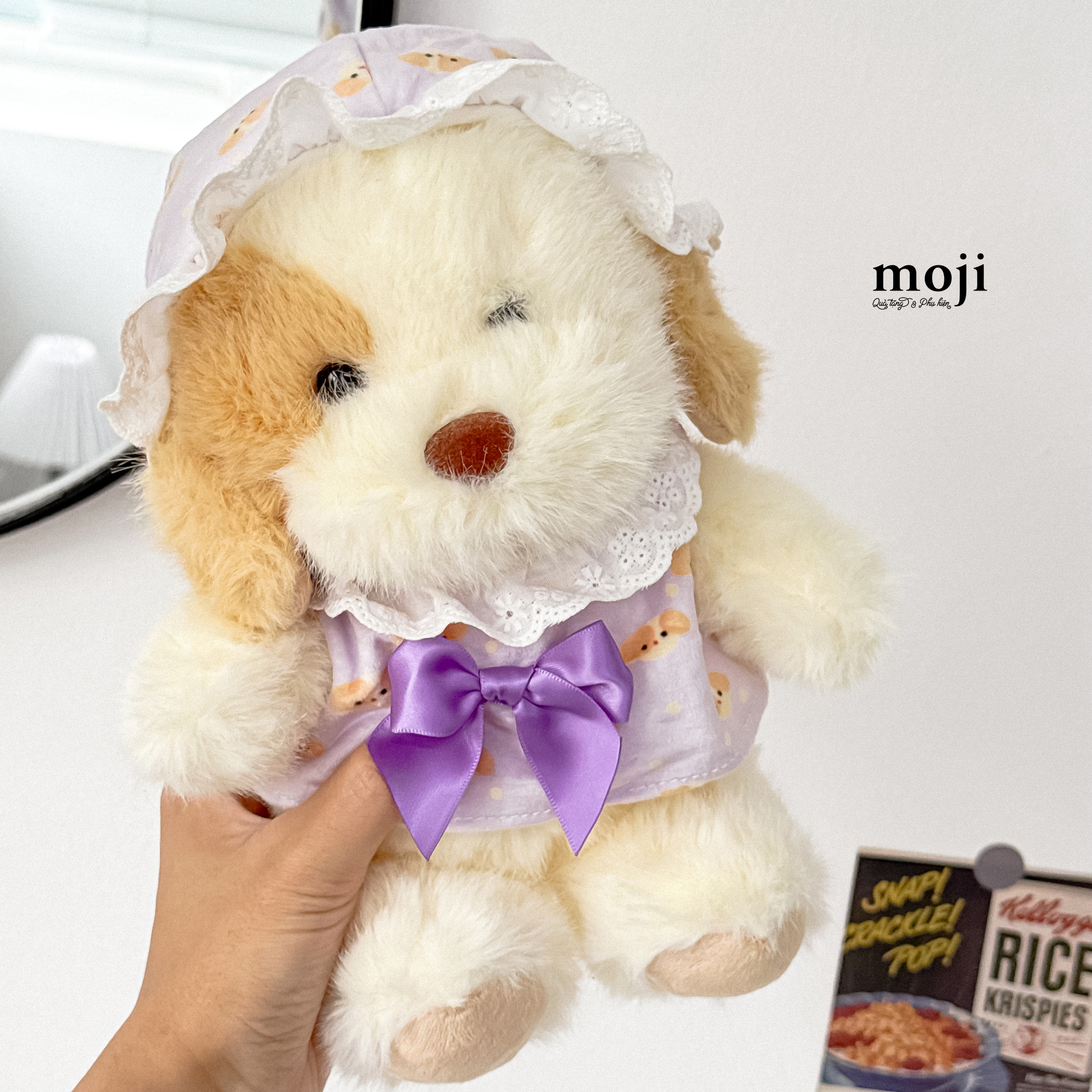Gấu bông MS Good night cute dog đồ ngủ 20cm