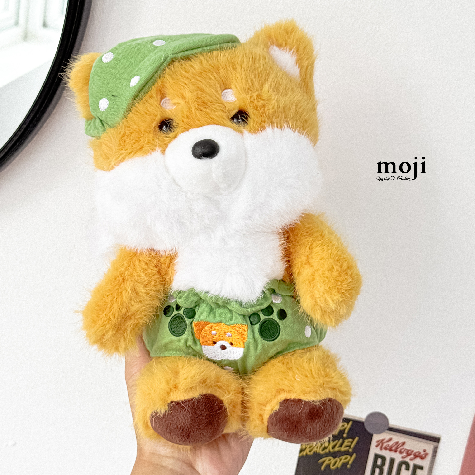 Gấu bông MS Good night fox cáo đồ ngủ 20cm