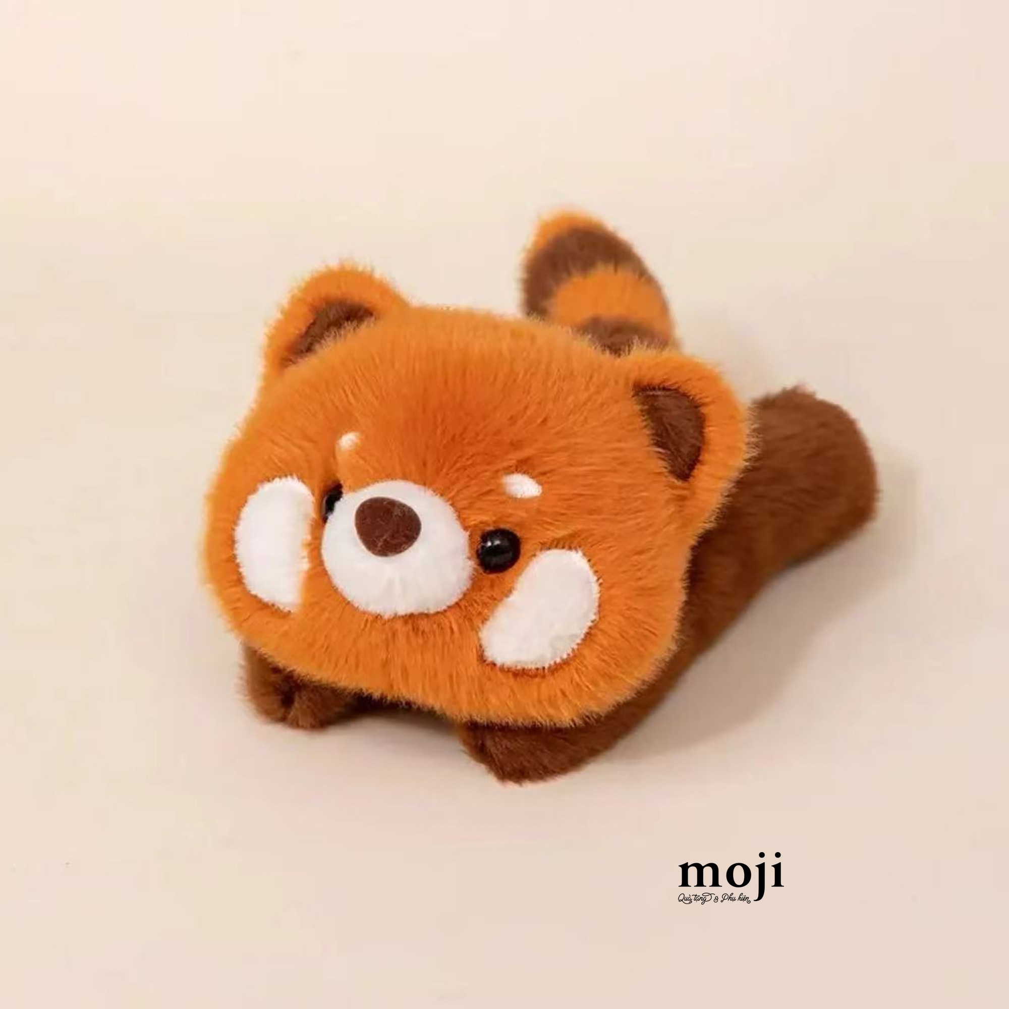 Gấu bông MS lót tay Gấu trúc đỏ Red Panda nằm 17cm