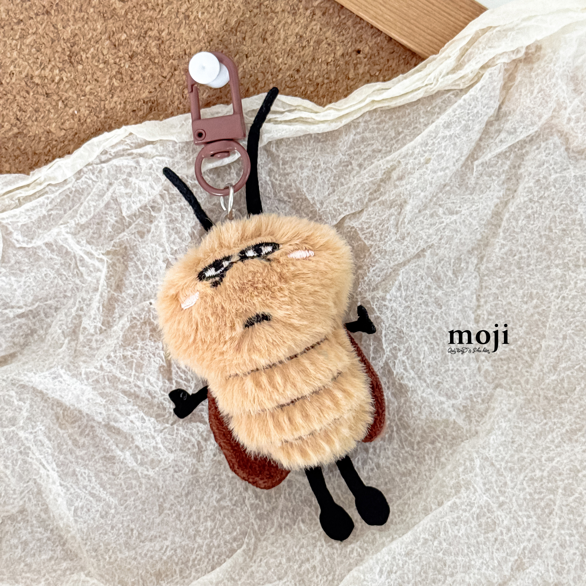 Móc khóa nhồi bông Tiểu cường mini
