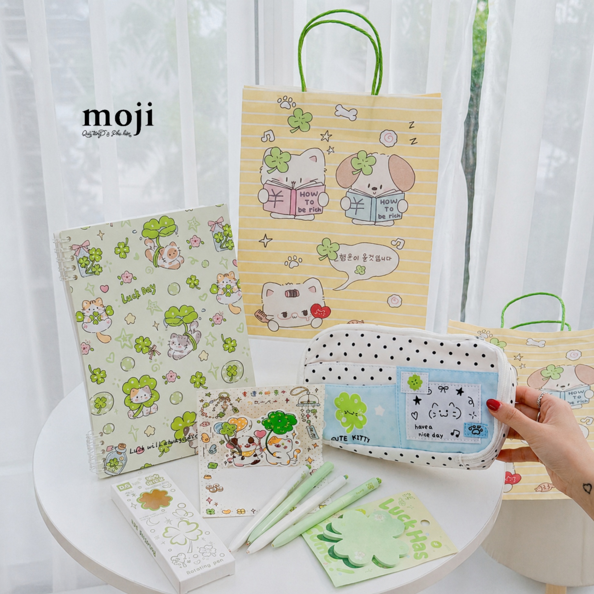 Set quà Càng cố gắng càng may mắn