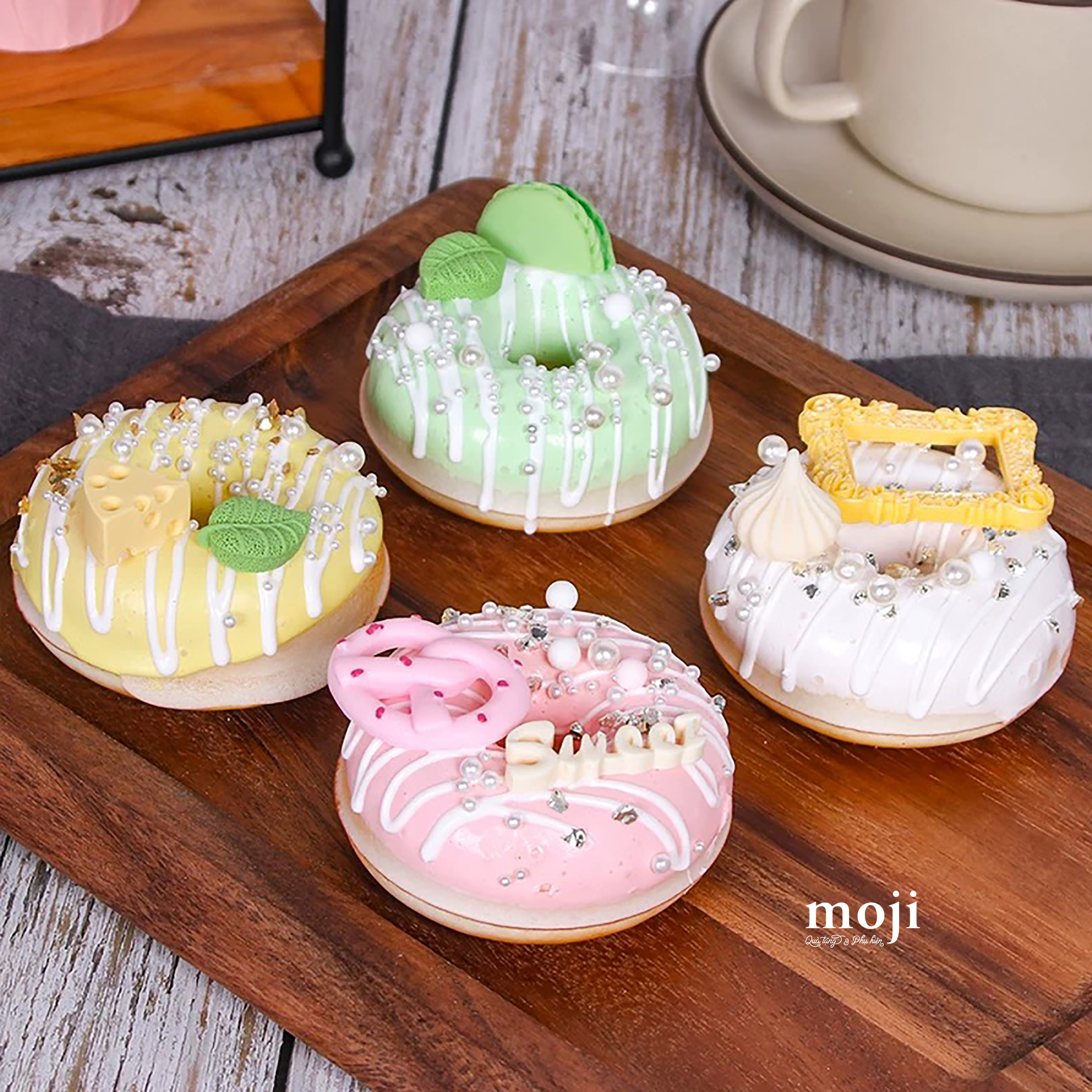 Squishy MJ nam châm Sweet donut 7cm