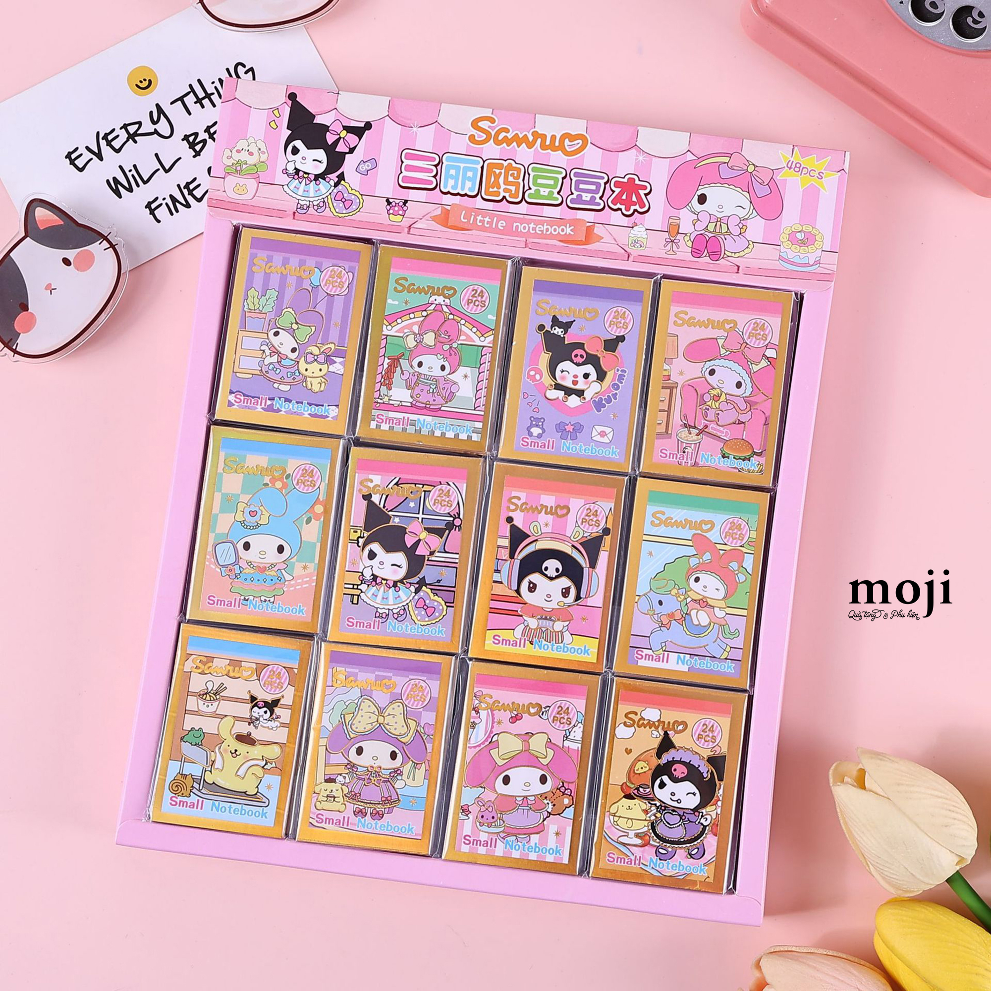 Sticker quyển Sanrio family activities set48