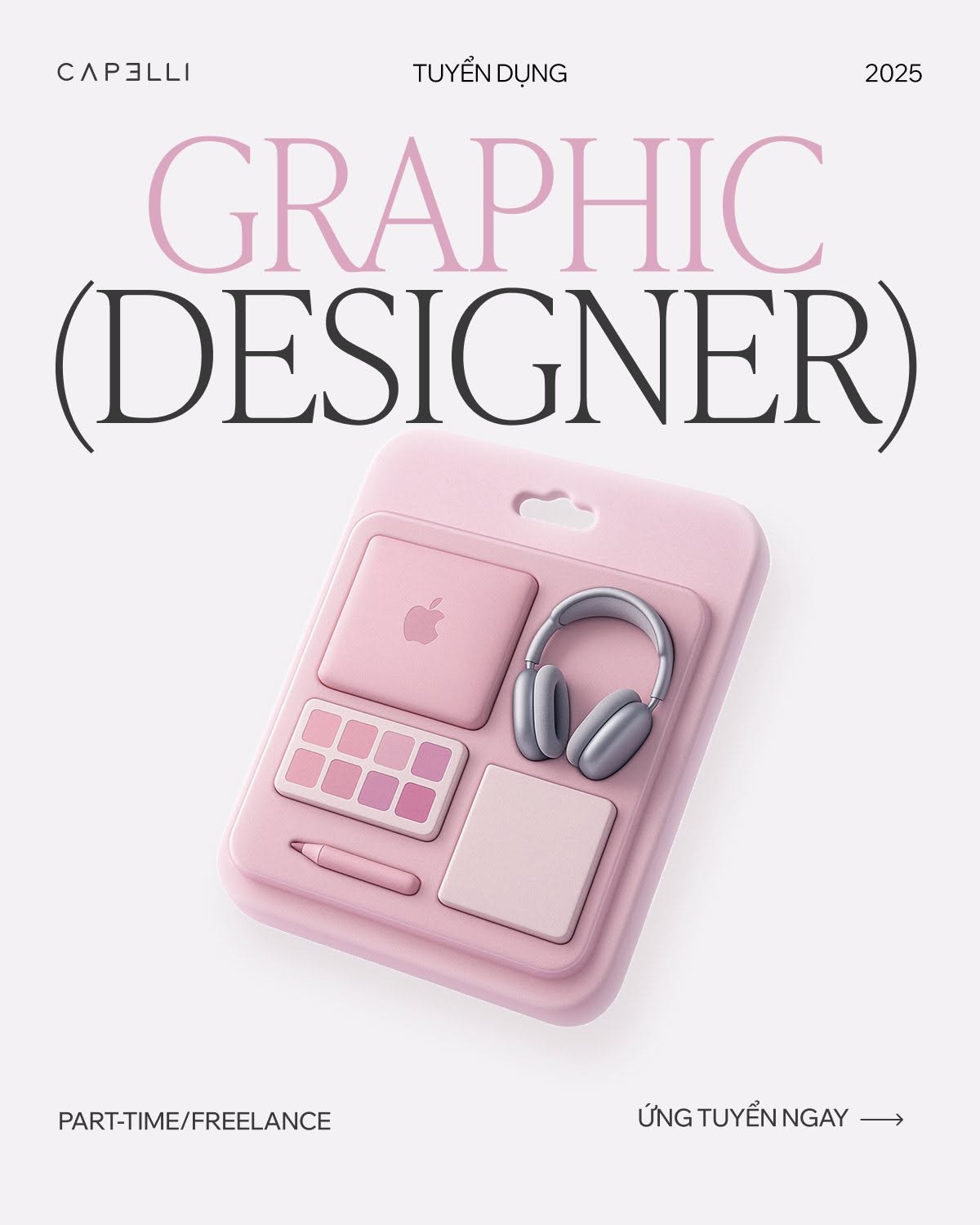 TUYỂN DỤNG GRAPHIC DESIGNER (REMOTE) - NHÂN VIÊN THIẾT KẾ TRUYỀN THÔNG