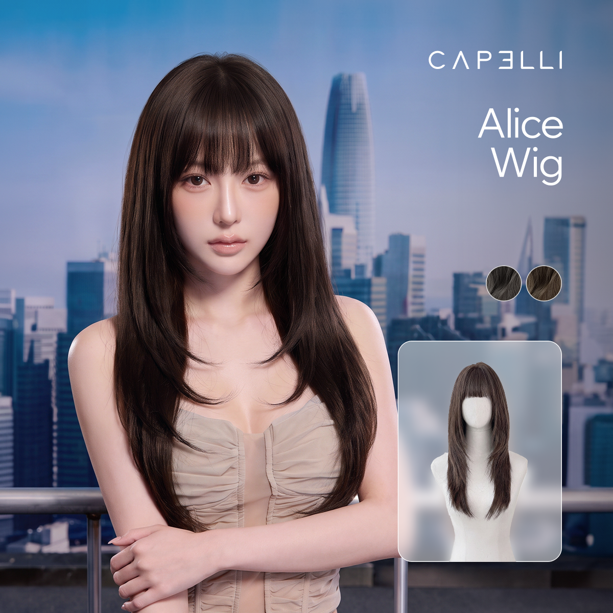 Tóc Cả Đầu Alice Wig