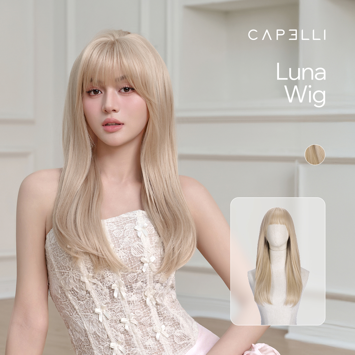 Tóc Cả Đầu Luna Wig