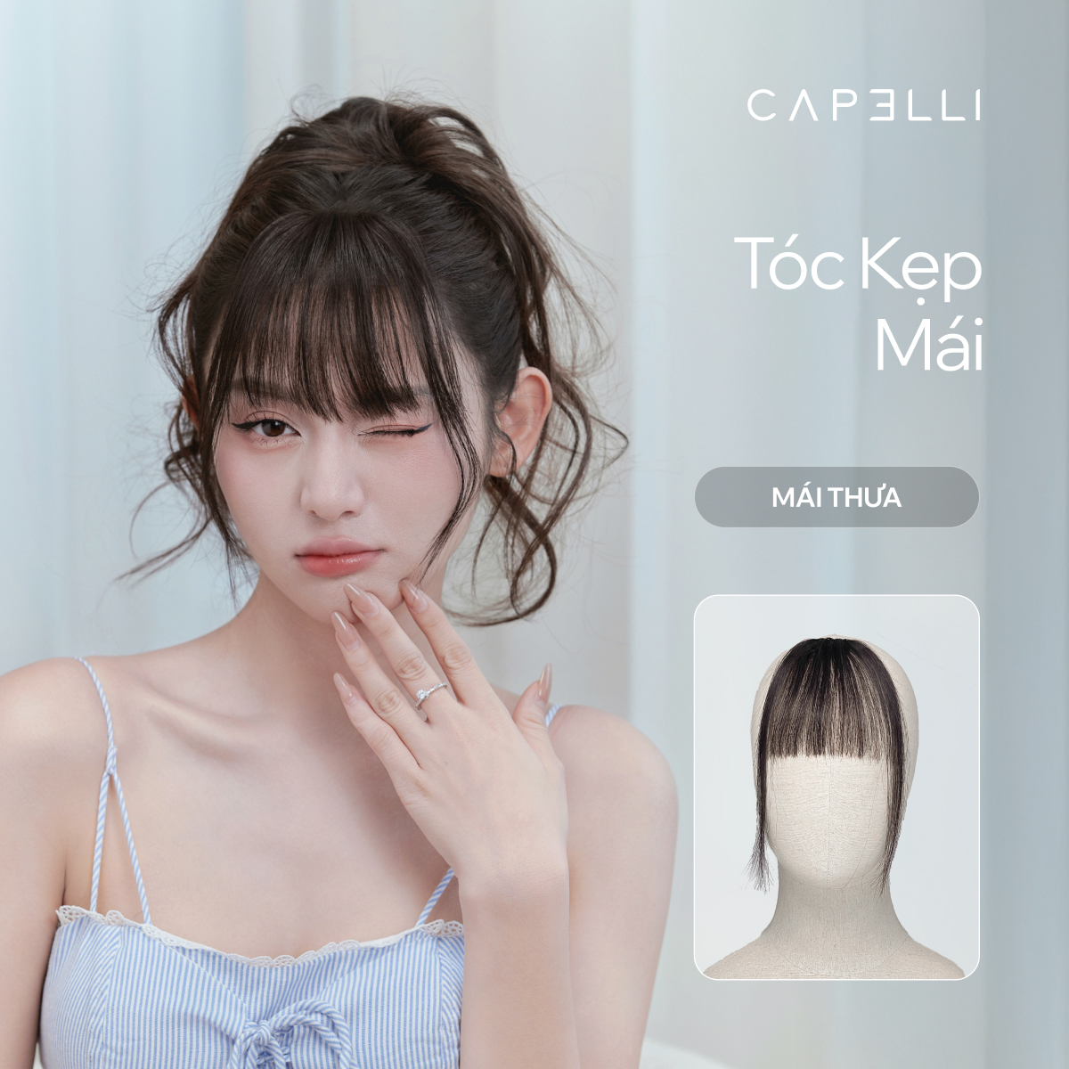 Tóc Kẹp Mái Thưa