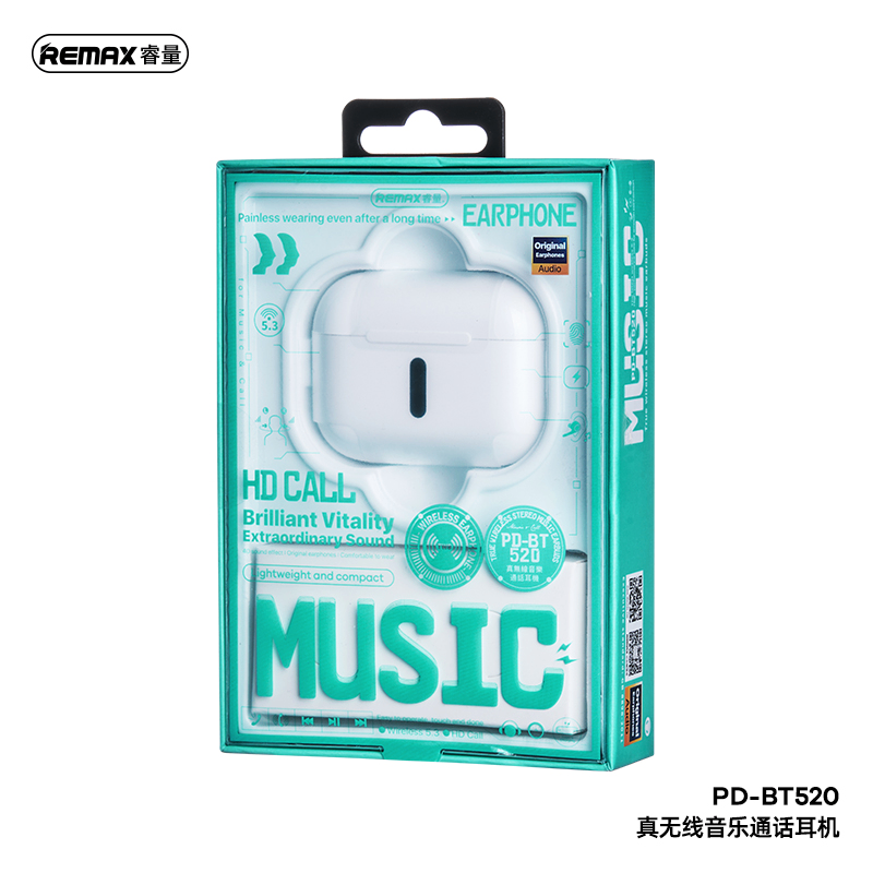Tai nghe True Wireless Earbuds for Music & Call PD-BT520