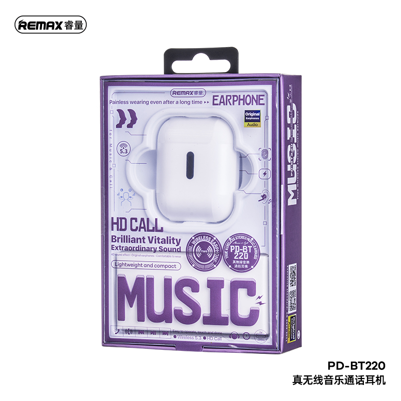 Tai nghe True Wireless Earbuds for Music & Call PD-BT220