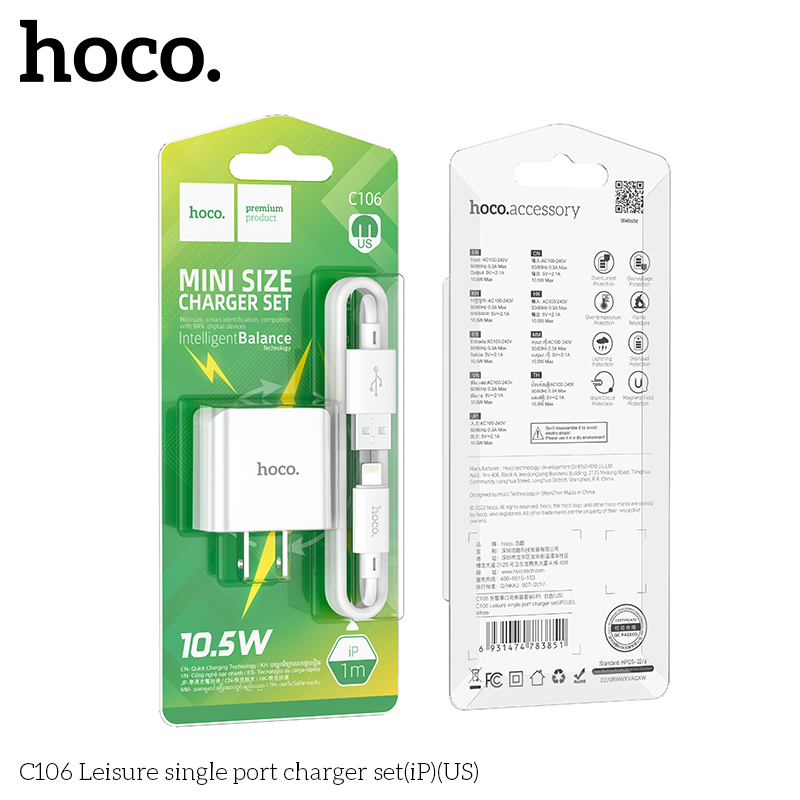 C106 Bộ sạc Iphone