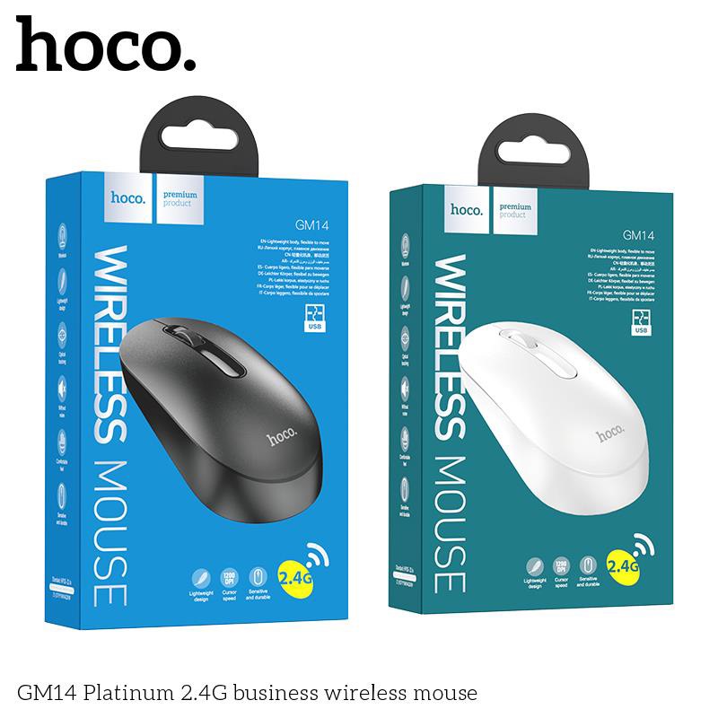 Chuột Không Dây Bluetooth Hoco GM14 , 2.4G