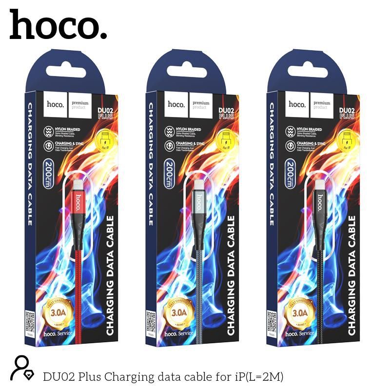 DU02 Plus Charging data cable for iP(L=2M)