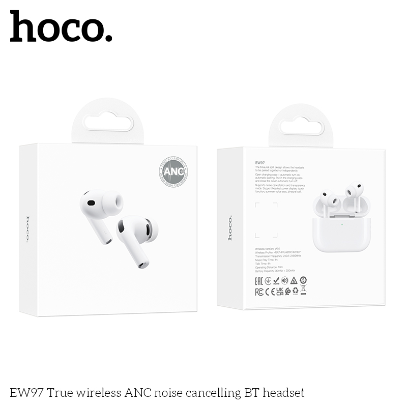EW97 True wireless ANC noise reduction BT headset