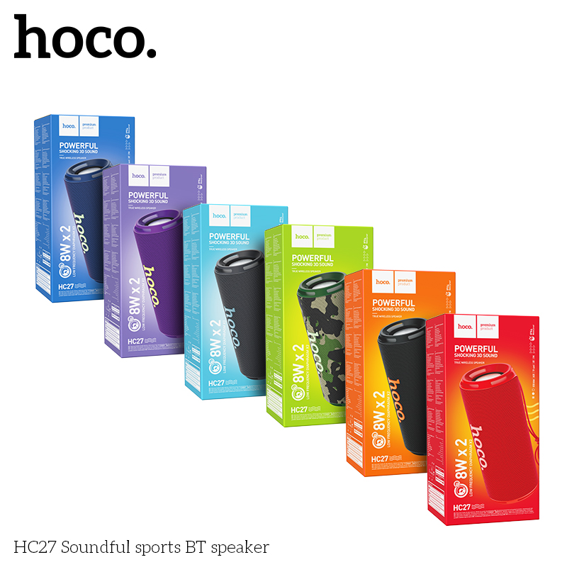 Loa Bluetooth thể thao âm thanh Hoco HC27