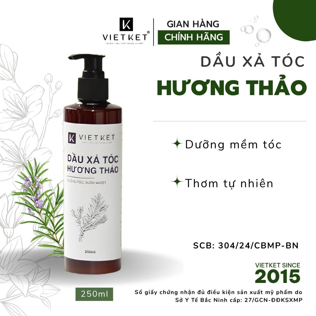 Dầu xả tóc hương thảo 250ml