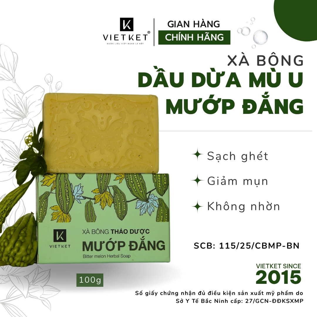 Xà bông thảo dược Mướp đắng