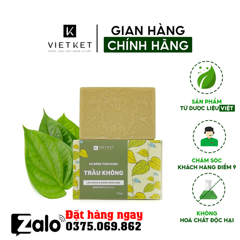 Xà bông thảo dược Trầu không